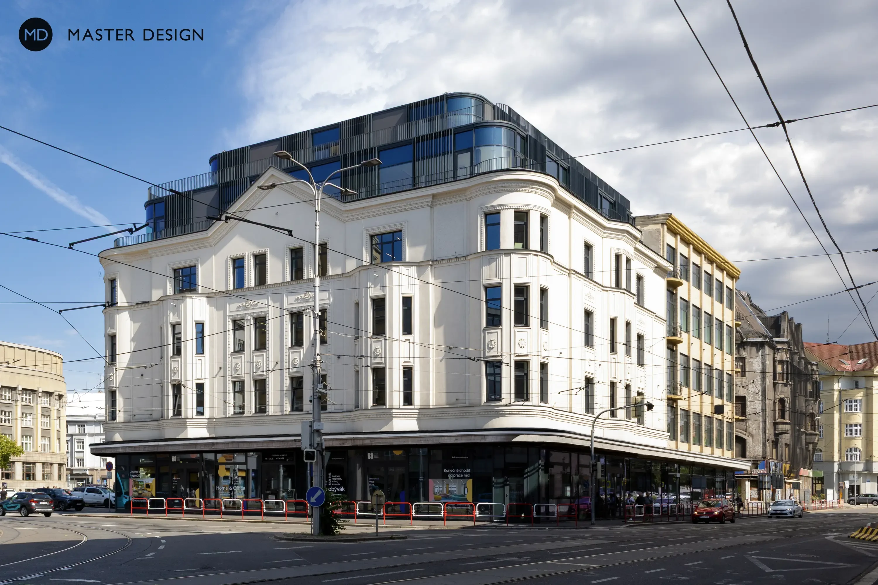Rekonstrukce a nadstavba historické budovy Ostravica TextiliaOstrava - vizualizace2 Rekonstrukce a nadstavba historické budovy Ostravica TextiliaOstrava - vizualizace2