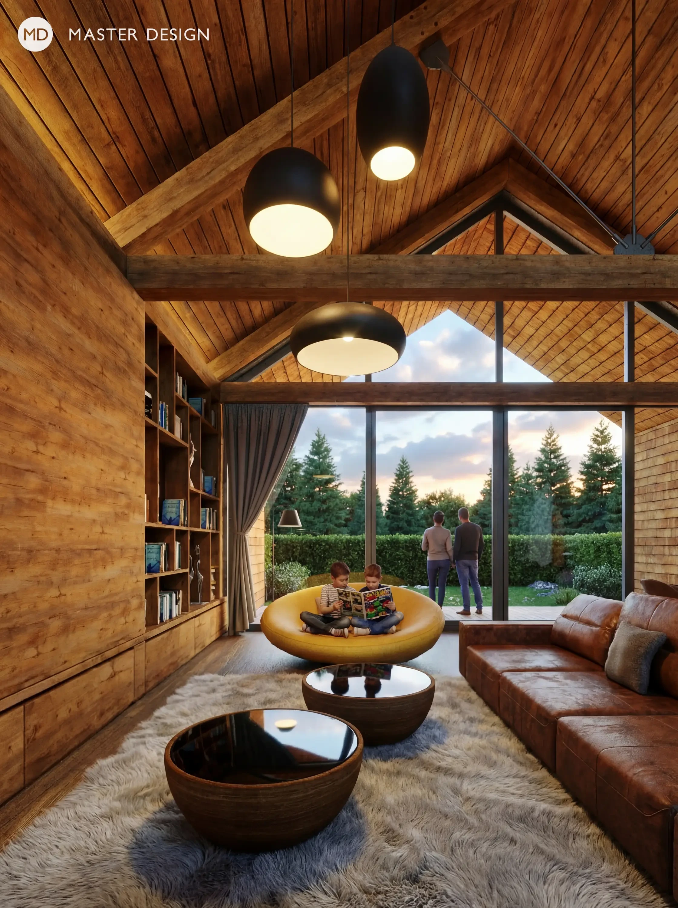 Luxury chalet in natureLouny - visualisation3 Luxury chalet in natureLouny - visualisation3