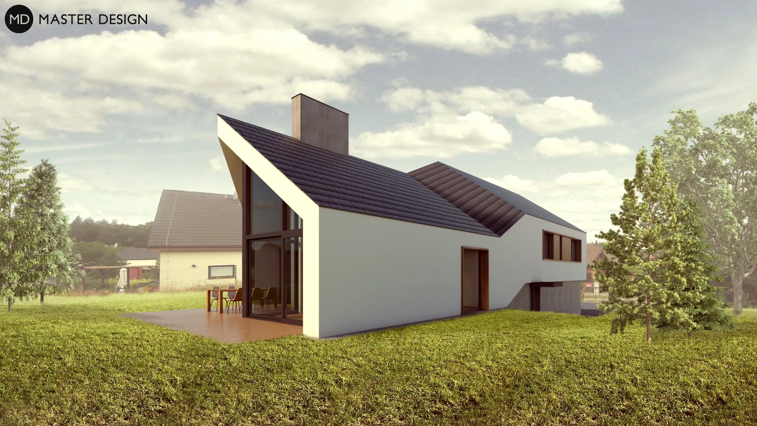 Family houseBraškov u Kladna - visualisation3 Family houseBraškov u Kladna - visualisation3