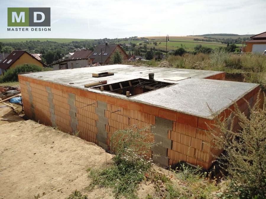 ConstructionFamily house Heršpice u Brna - visualisation7 ConstructionFamily house Heršpice u Brna - visualisation7