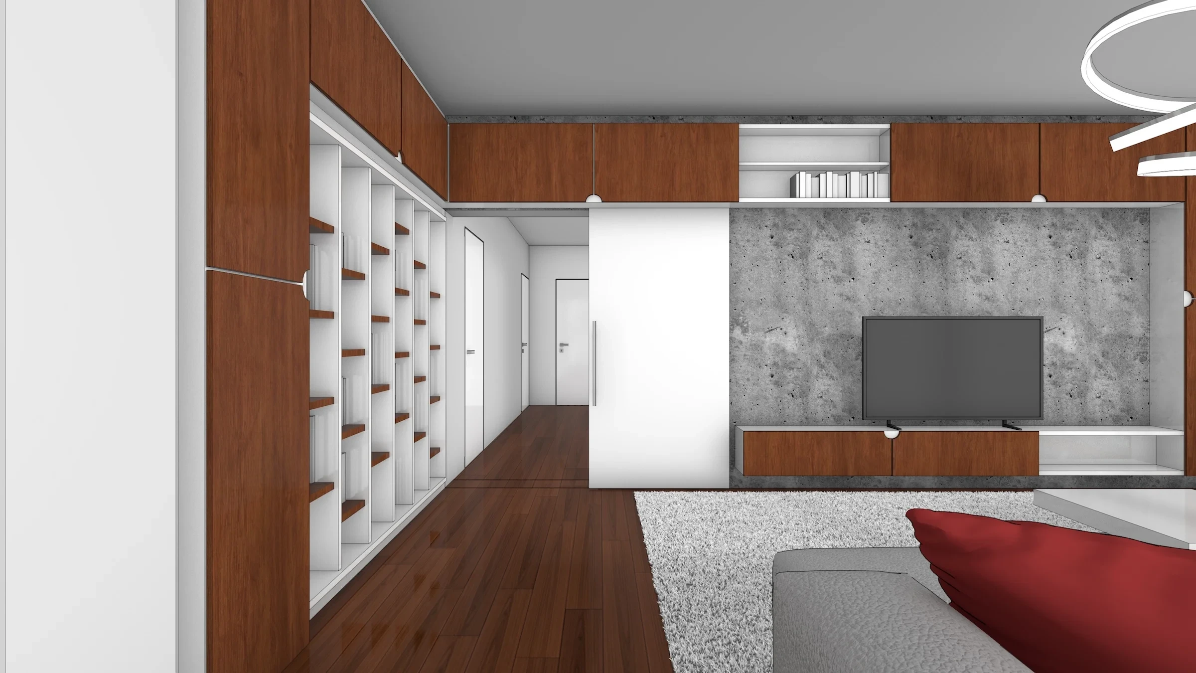 Family house interiorPraha Hořovice - visualisation6 Family house interiorPraha Hořovice - visualisation6