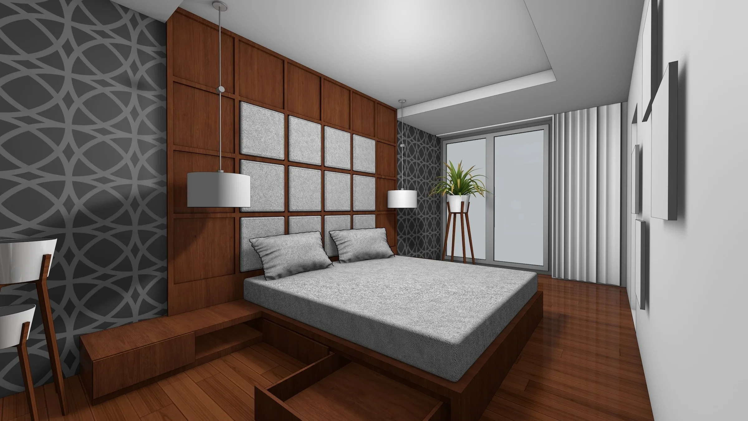 Family house interiorPraha Hořovice - visualisation13 Family house interiorPraha Hořovice - visualisation13