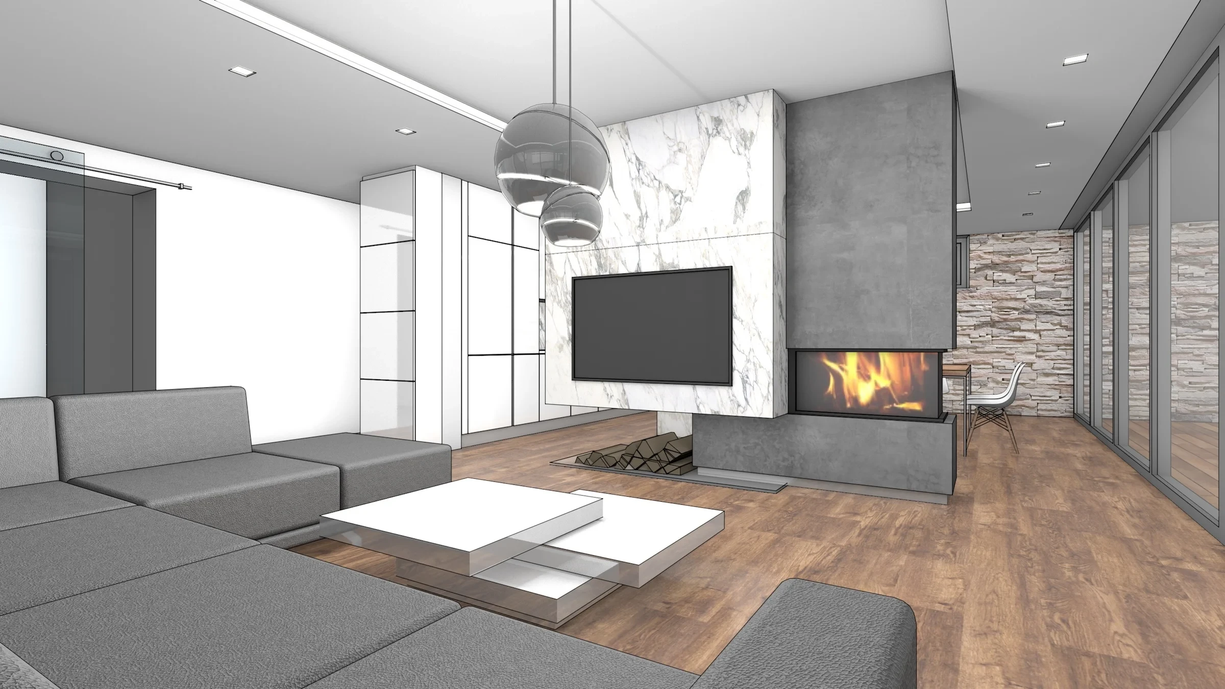 Family houseTovéř u Olomouce - visualisation5