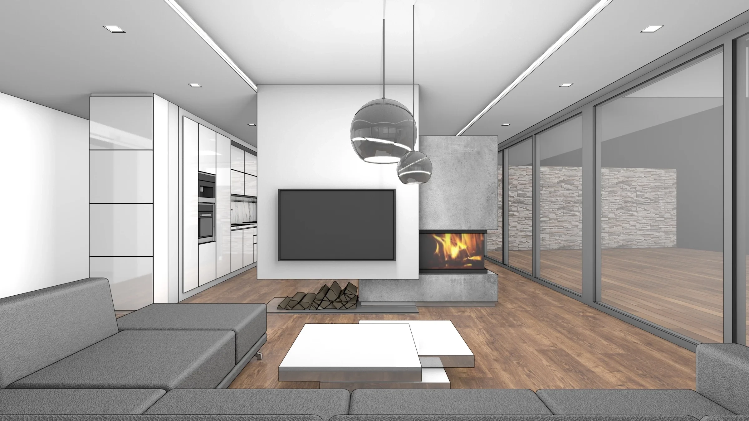 Family houseTovéř u Olomouce - visualisation7