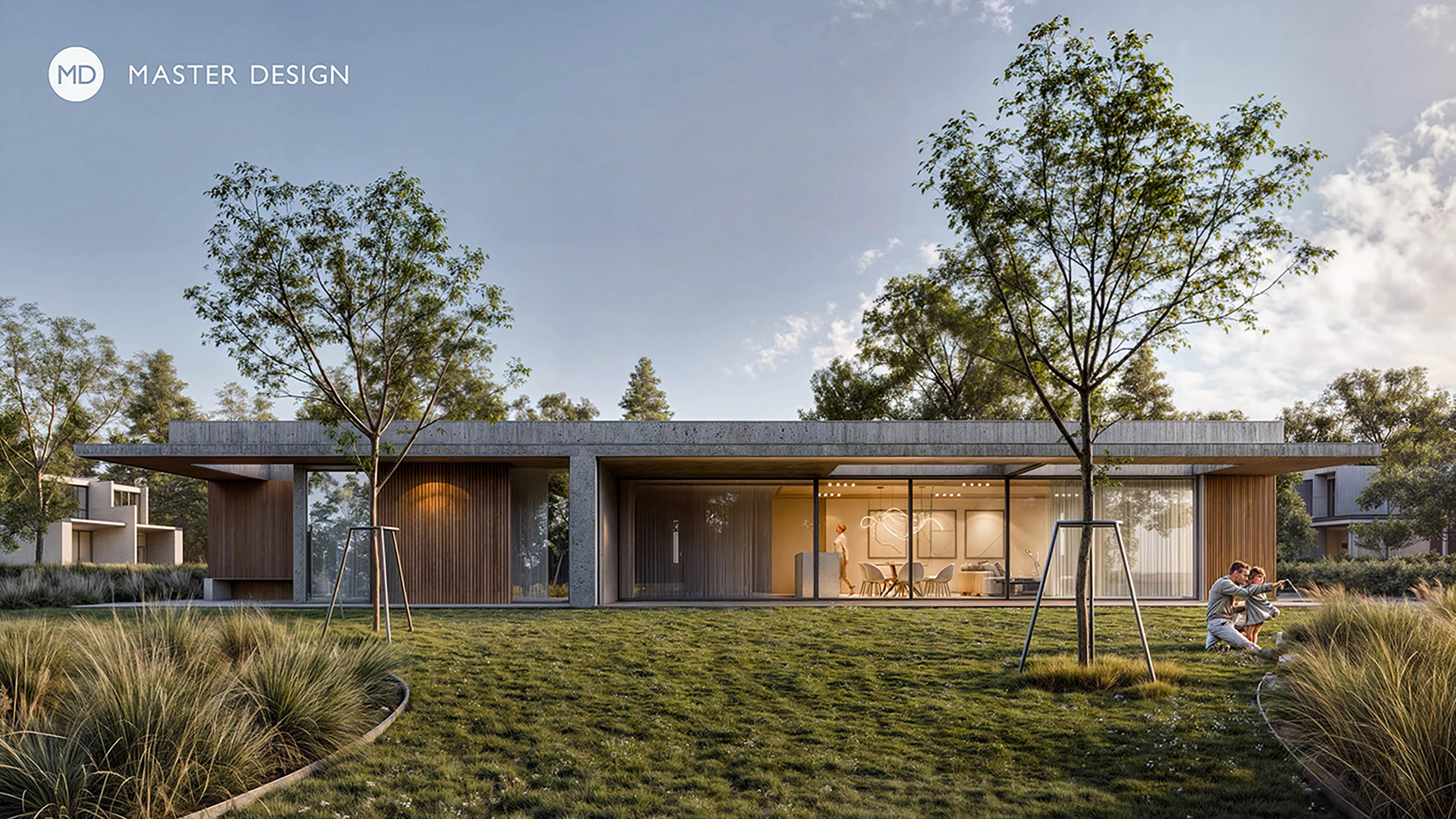 Concrete bungalow - Ostrava Plesná - preview
