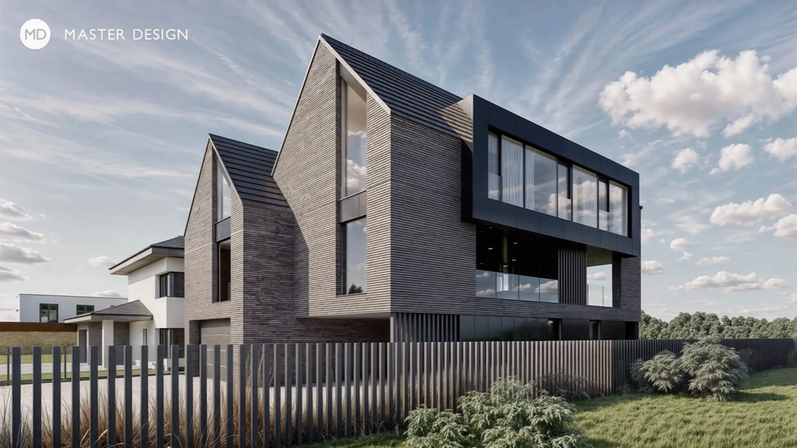Moderní anglická vila s výhledem na zámek - Hradec nad Moravicí - preview