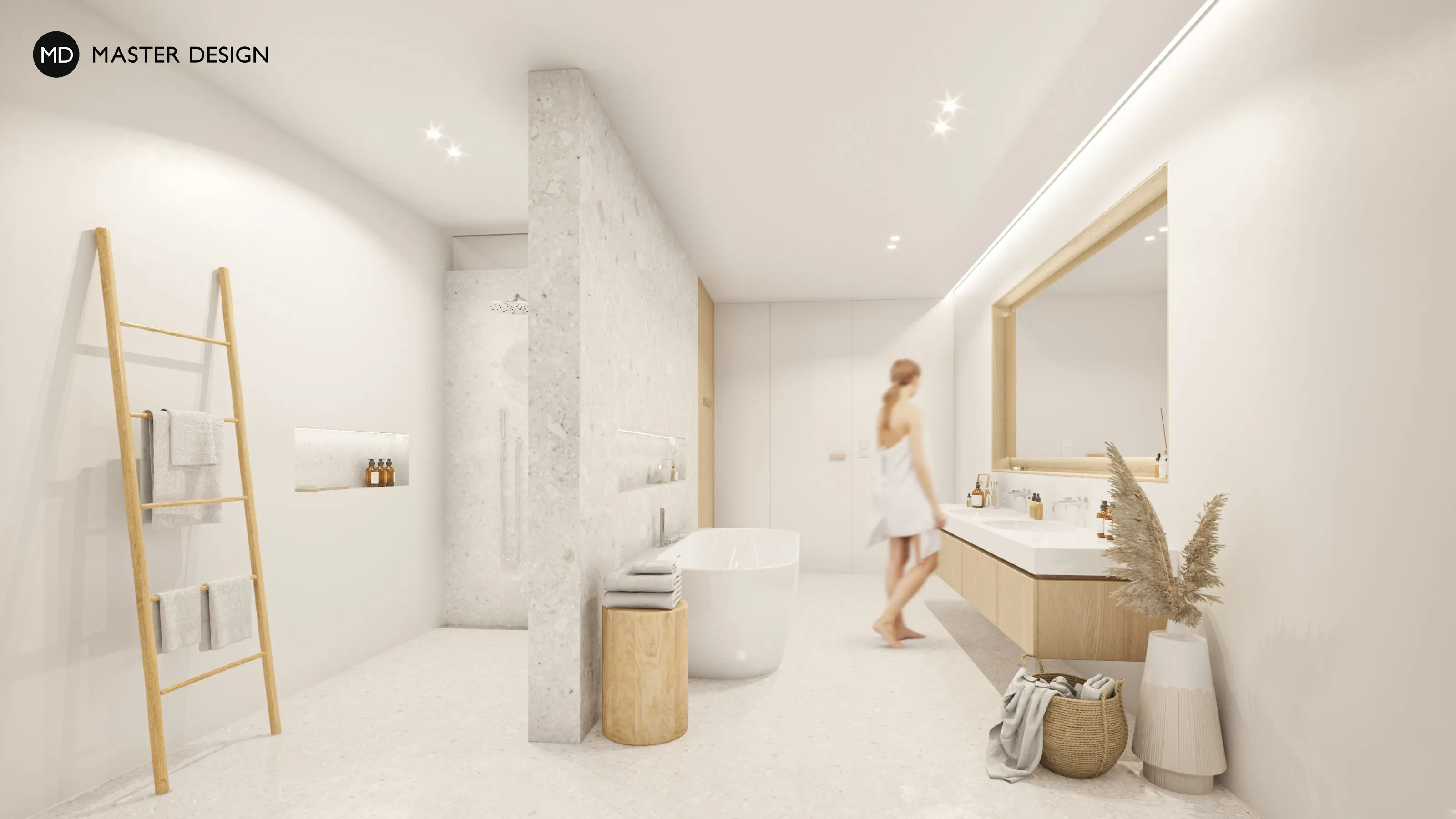 Interior of a Luxury Family House - Brozany nad Labem - visualisation 4 Interior of a Luxury Family House - Brozany nad Labem - visualisation 4