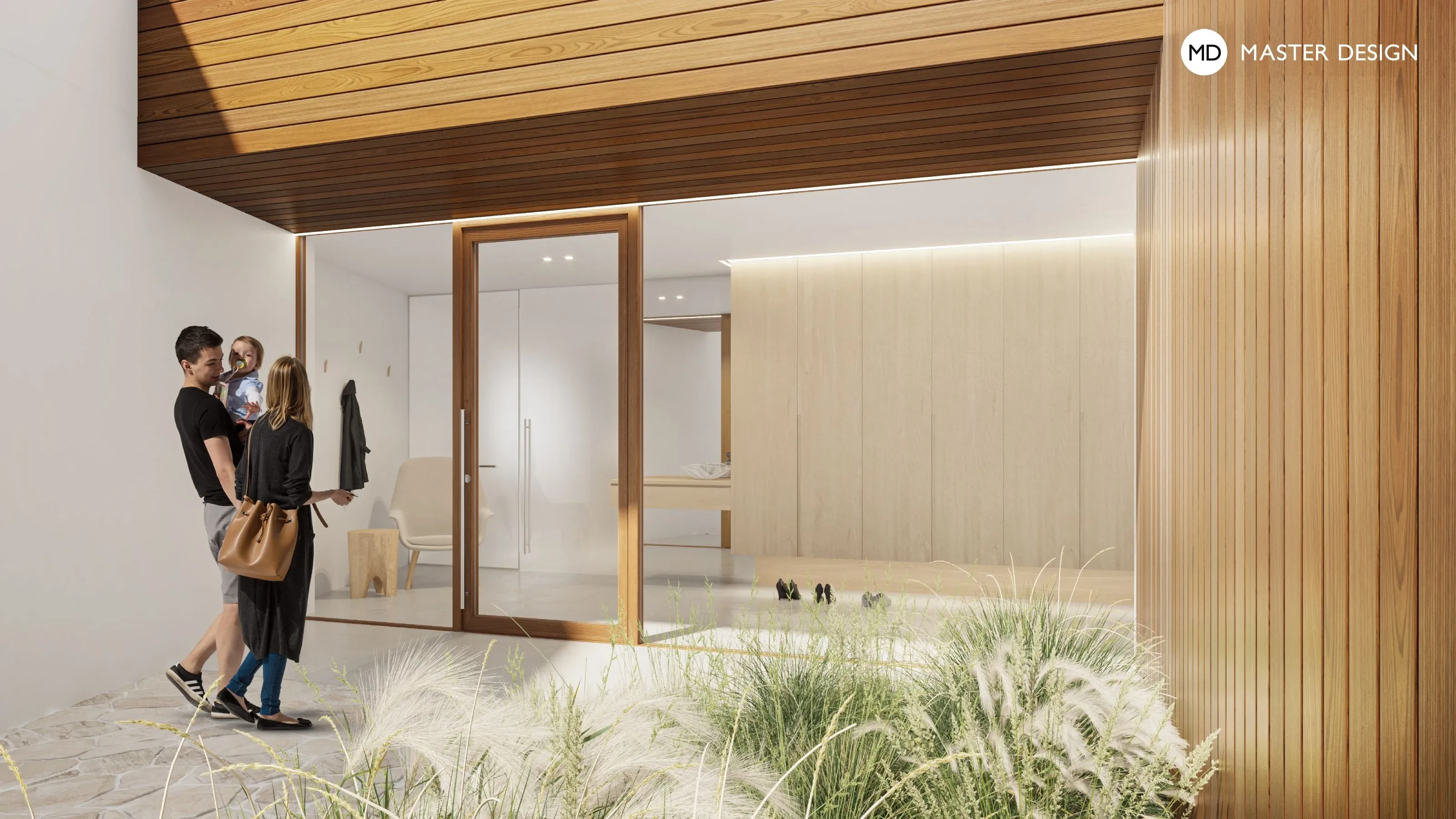 Interior of a Luxury Family House - Brozany nad Labem - visualisation 5 Interior of a Luxury Family House - Brozany nad Labem - visualisation 5