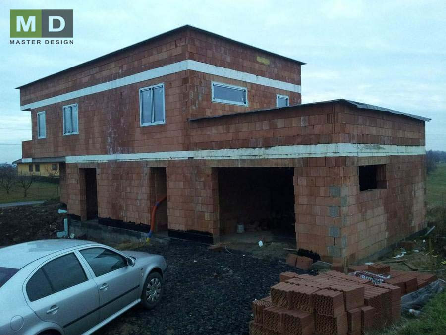ConstructionFamily house Orlová - visualisation30