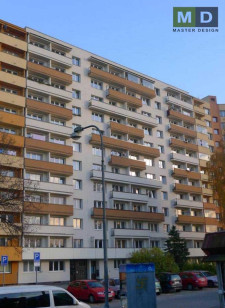 Zateplení panelového domu - Ostrava - hlavní vizualizace