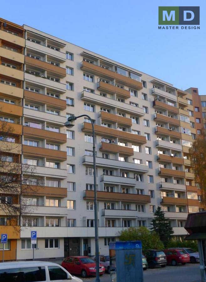 Zateplení panelového domu - Ostrava - hlavní vizualizace Zateplení panelového domu - Ostrava - hlavní vizualizace