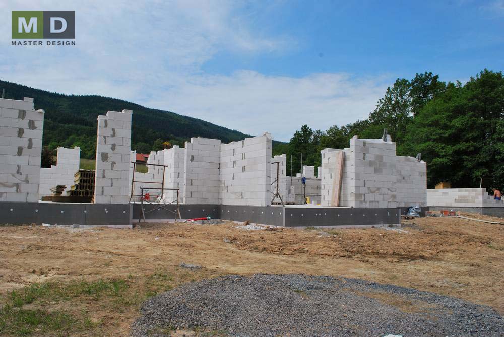 ConstructionRodinný dům Pstruží - visualisation2