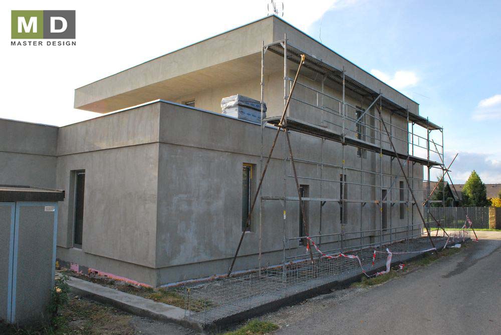 Construction - Rodinný dům Malé kyšice - main visualisation