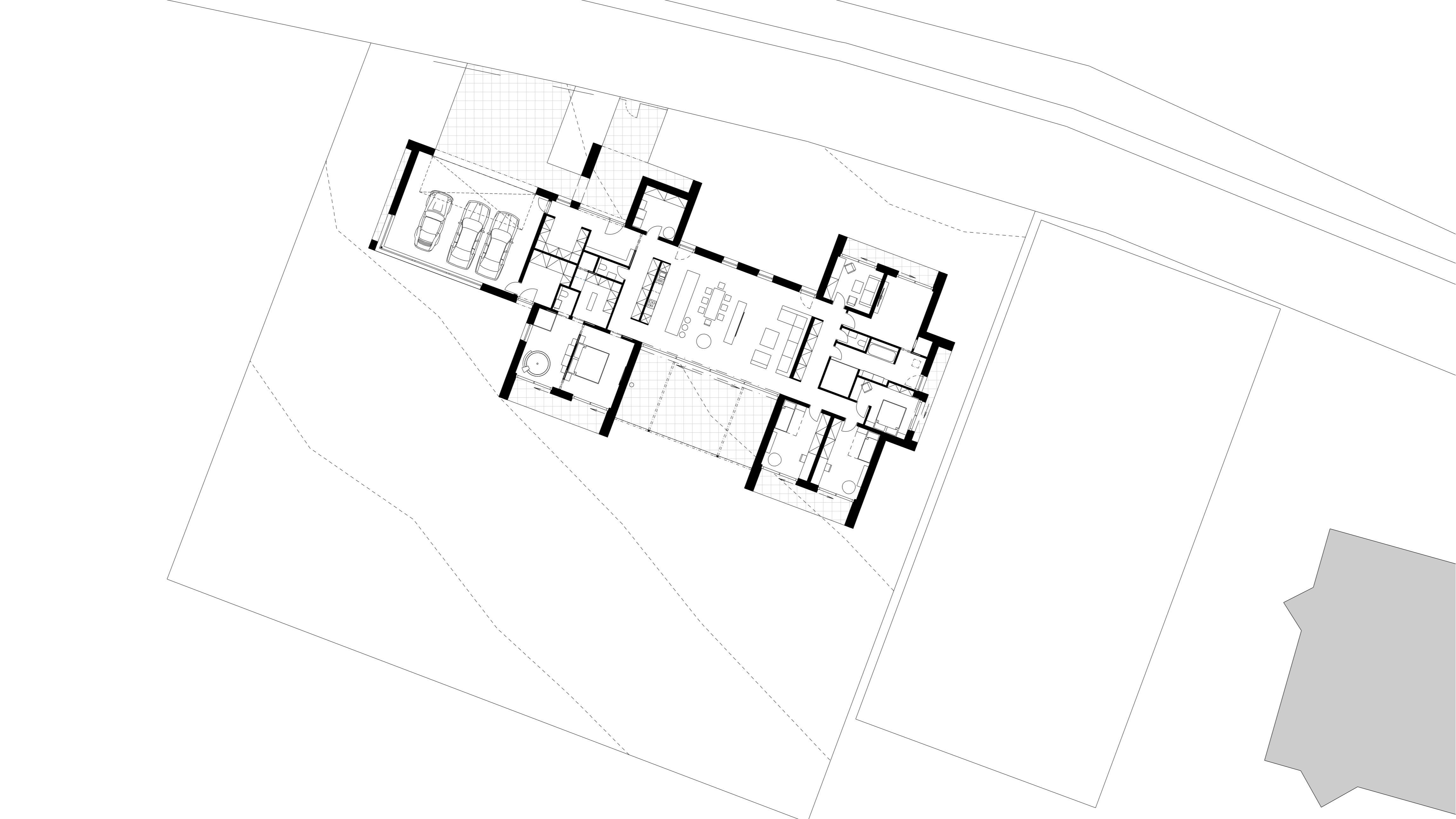 Vizualizace 5 - Kompaktní luxusní bungalov se sedlovým zastřešením - Klokoty Tábor Vizualizace 5 - Kompaktní luxusní bungalov se sedlovým zastřešením - Klokoty Tábor