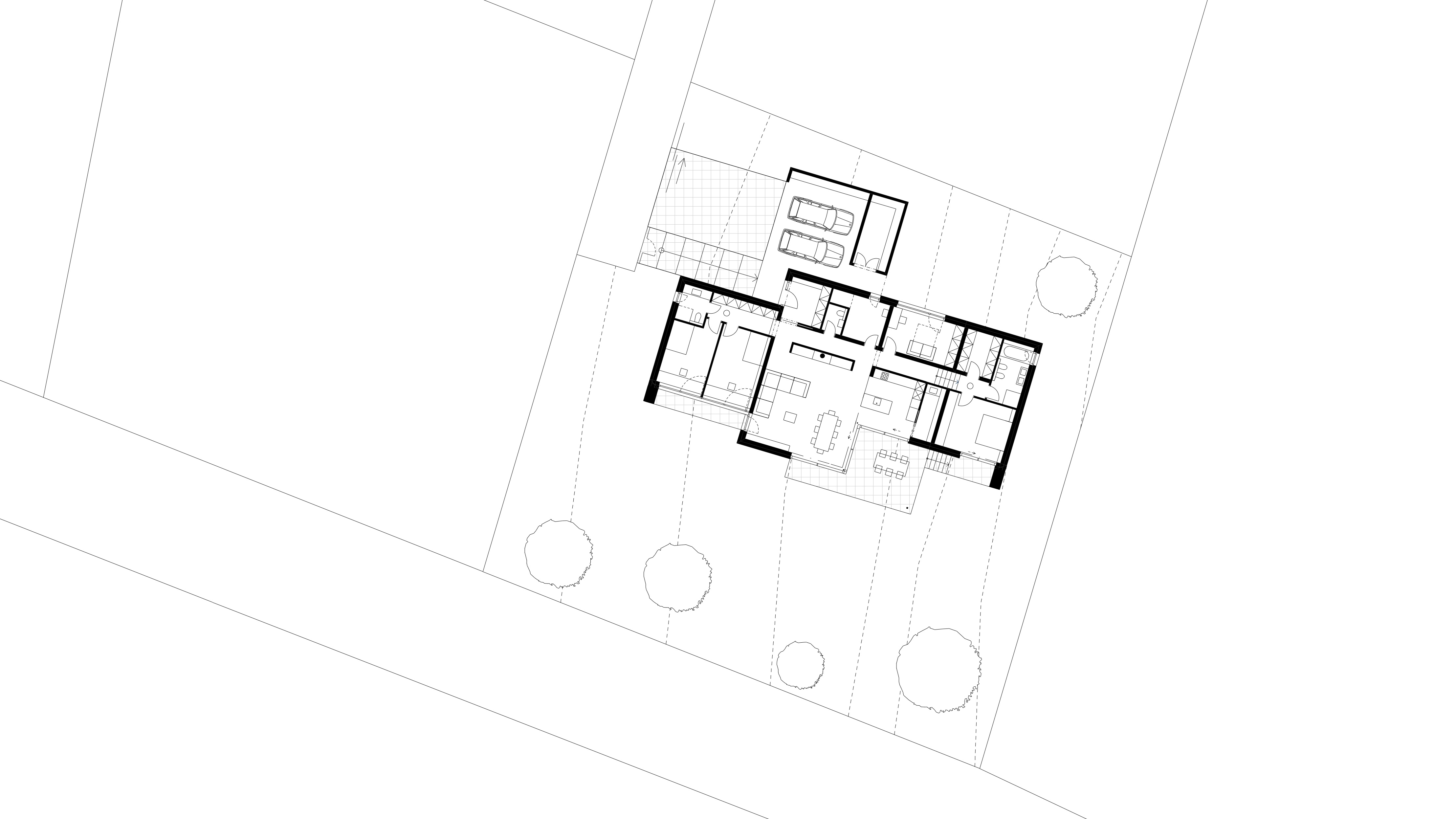 Vizualizace 4 - Atypický víceúrovňový bungalov pro právníka - Krmelín