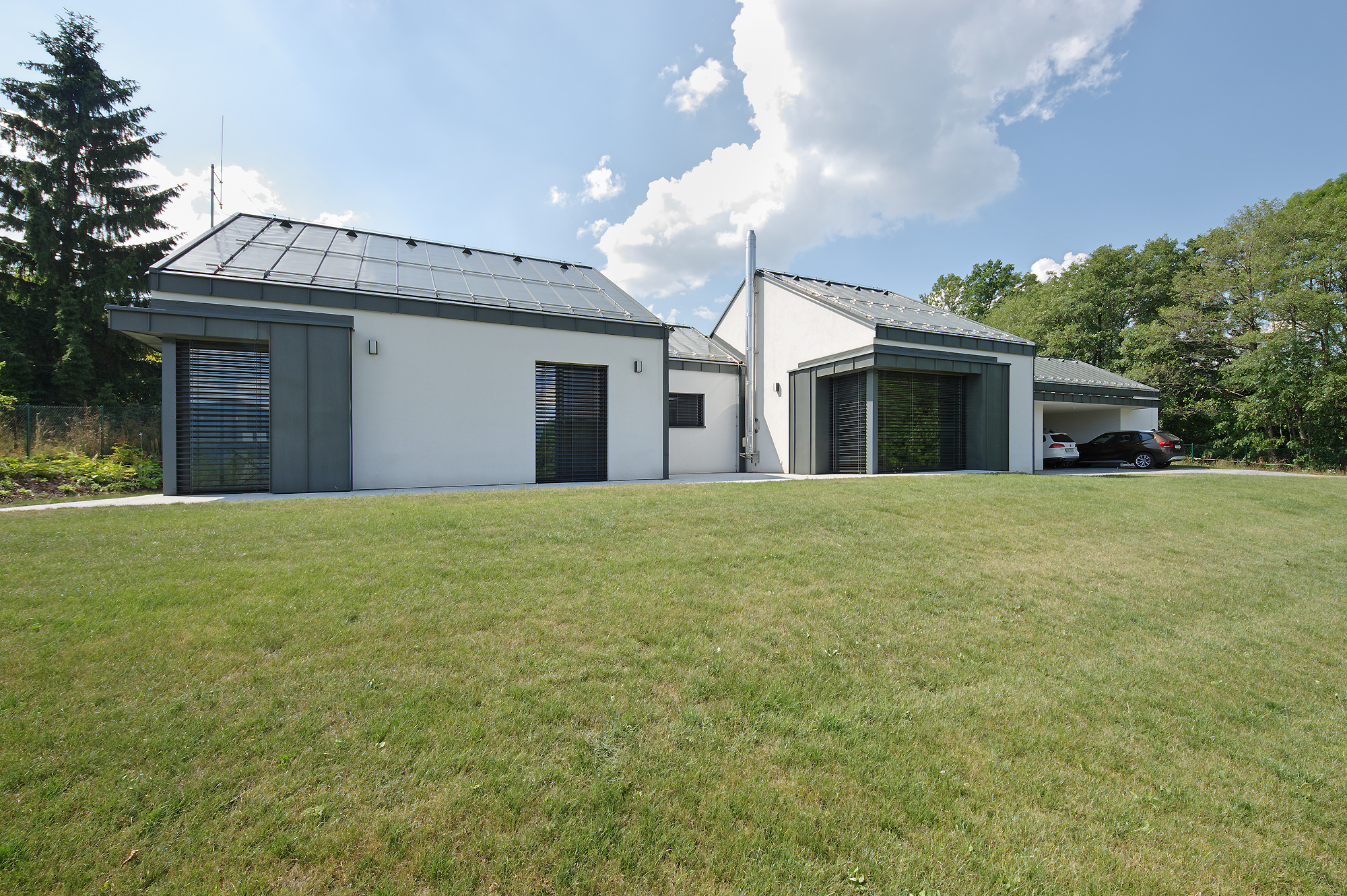 Vizualizace 5 - Realizace - Moderní bungalov v horách Pstruží