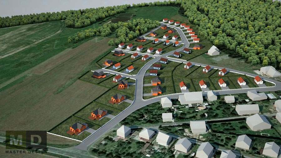 Vizualizace 1 - Zastavovací studie - Tábor Vizualizace 1 - Zastavovací studie - Tábor