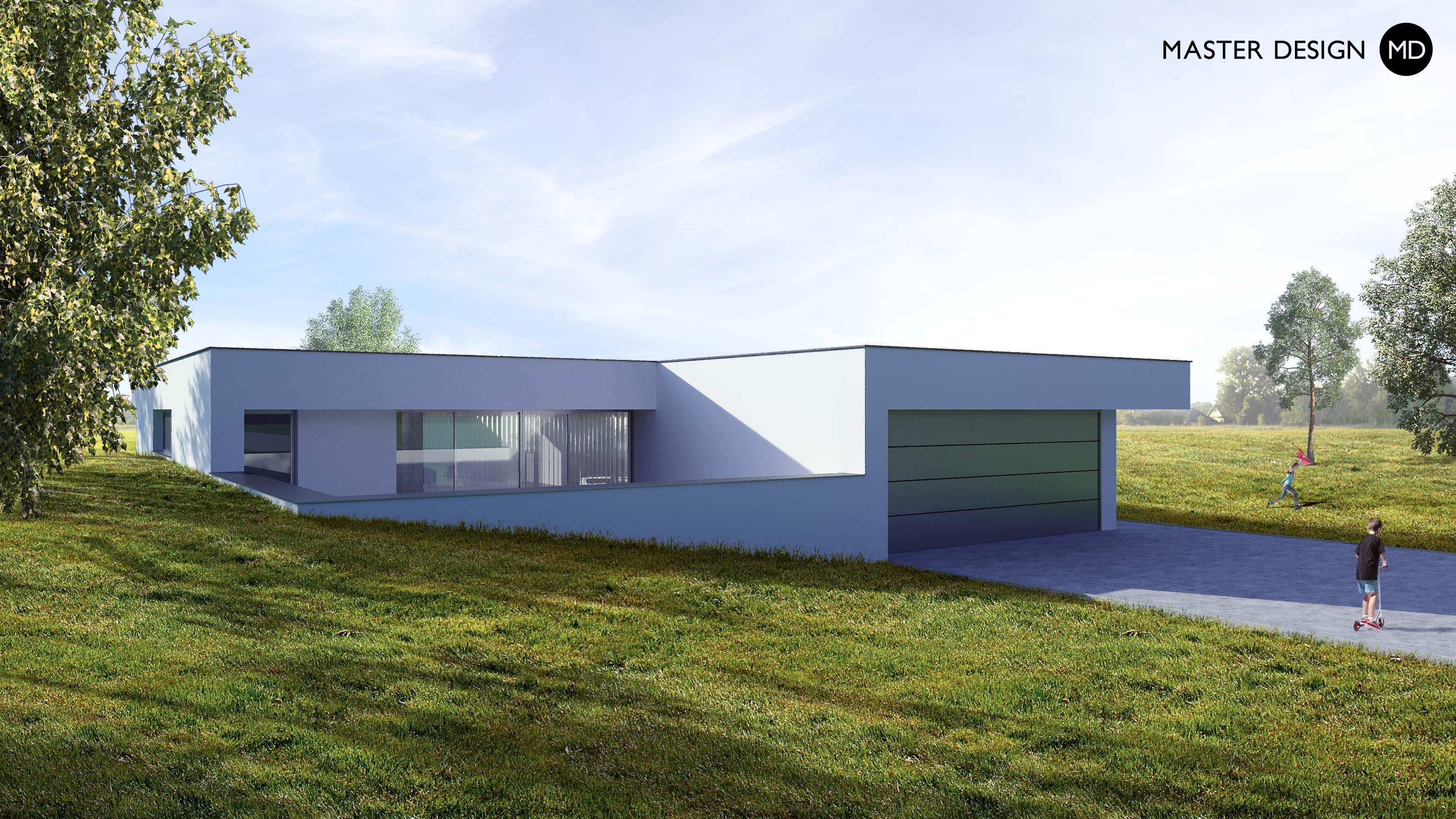 Family house - Hajany - Vizualizace 3