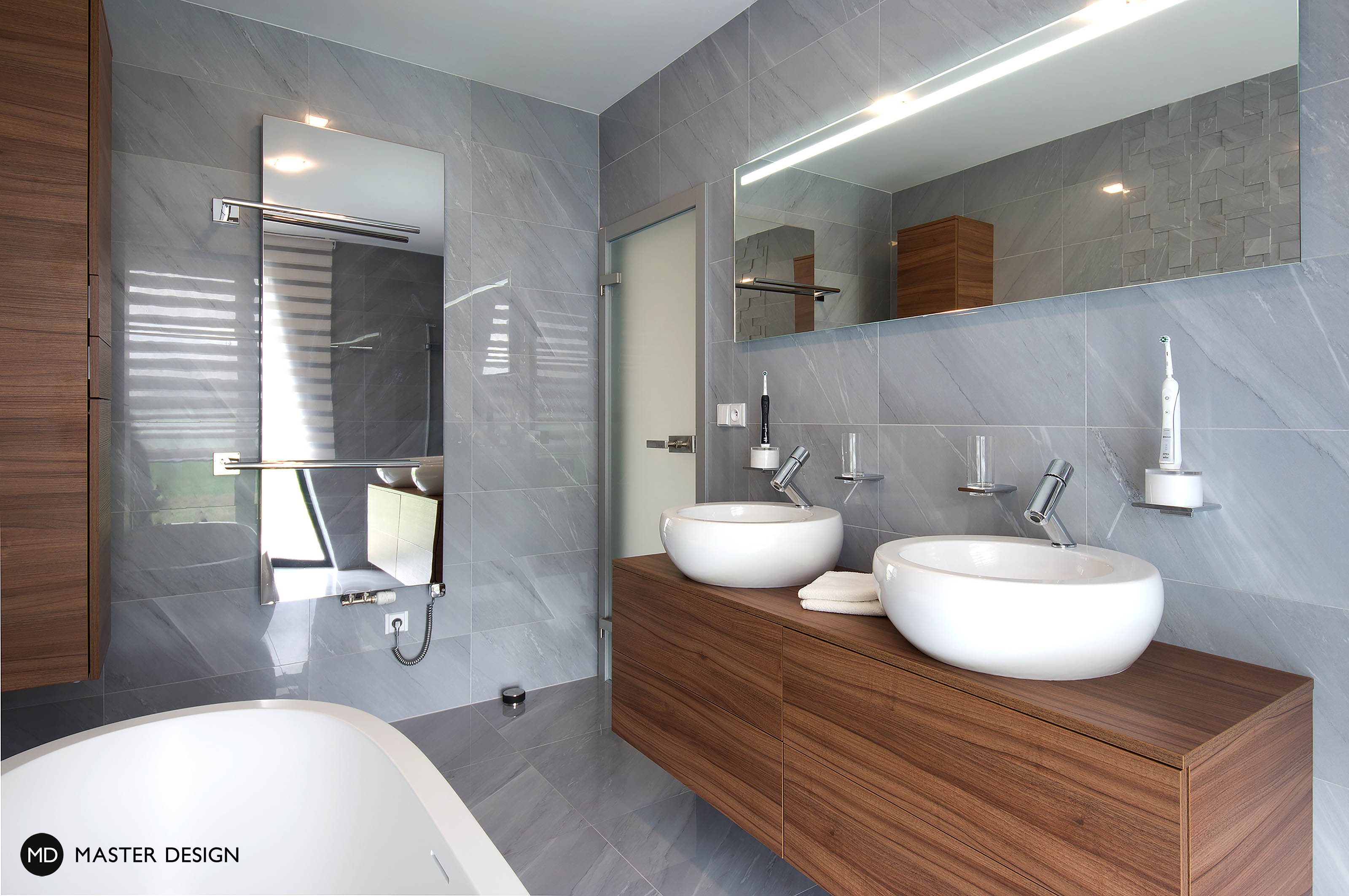 Designový luxusní dům s dřevěným obkladem fasád - Beroun - Vizualizace 5