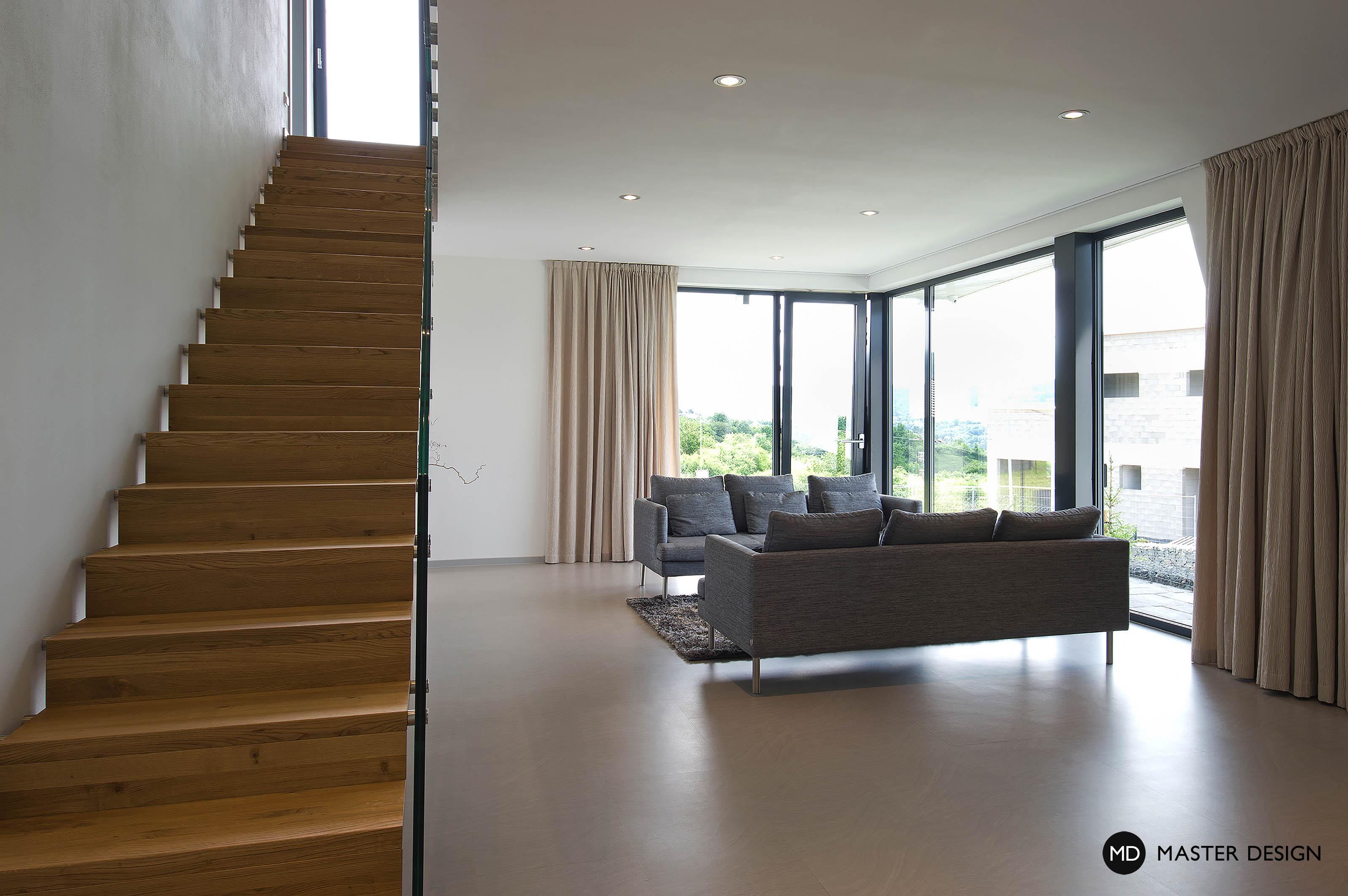 Designový luxusní dům s dřevěným obkladem fasád - Beroun - Vizualizace 7