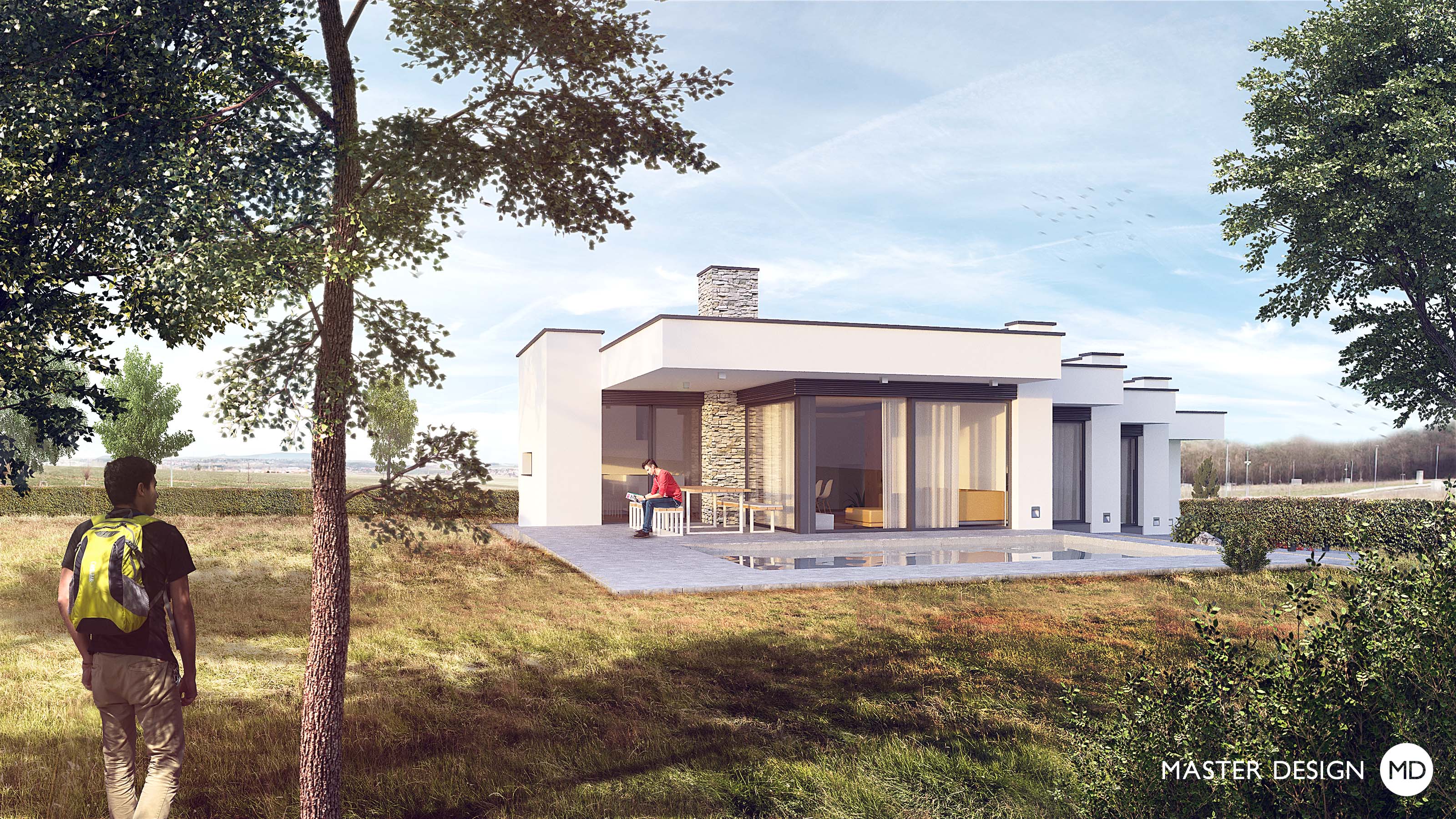 Family house - Vysoký Újezd u Berouna - Vizualizace 2