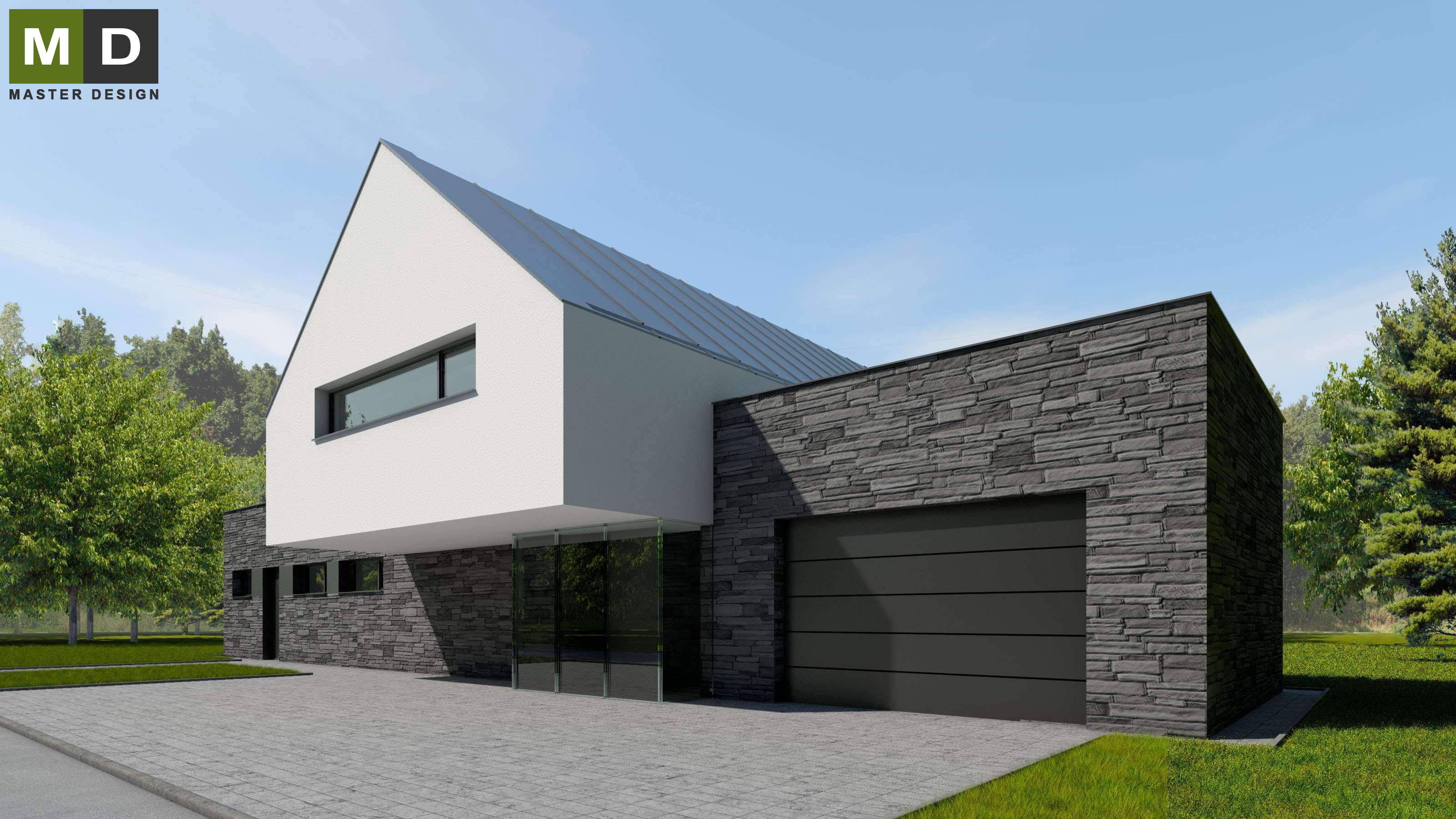 Luxury two-storey house in the CHKO - Trojanovice - Vizualizace 3