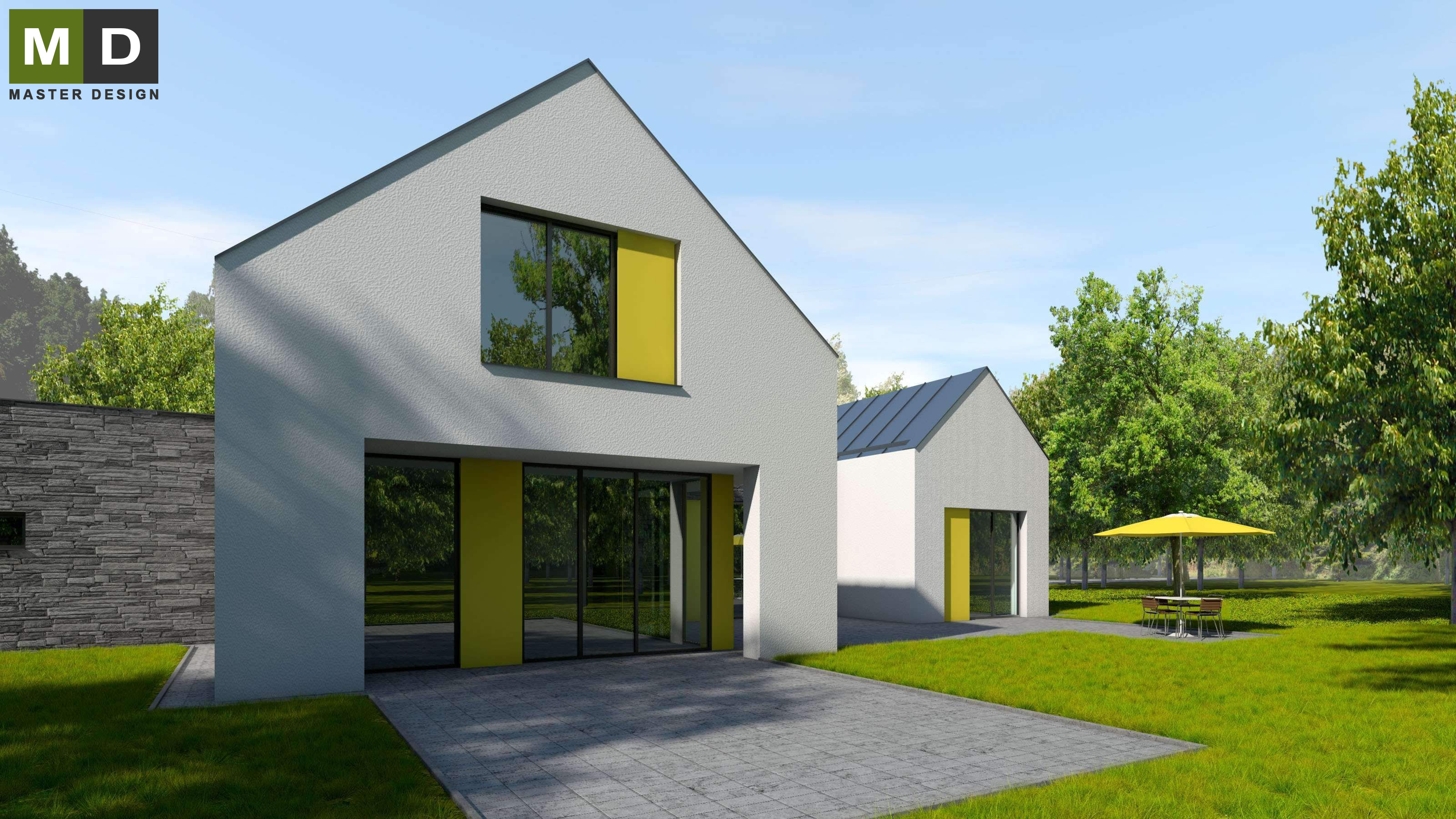 Luxury two-storey house in the CHKO - Trojanovice - Vizualizace 4