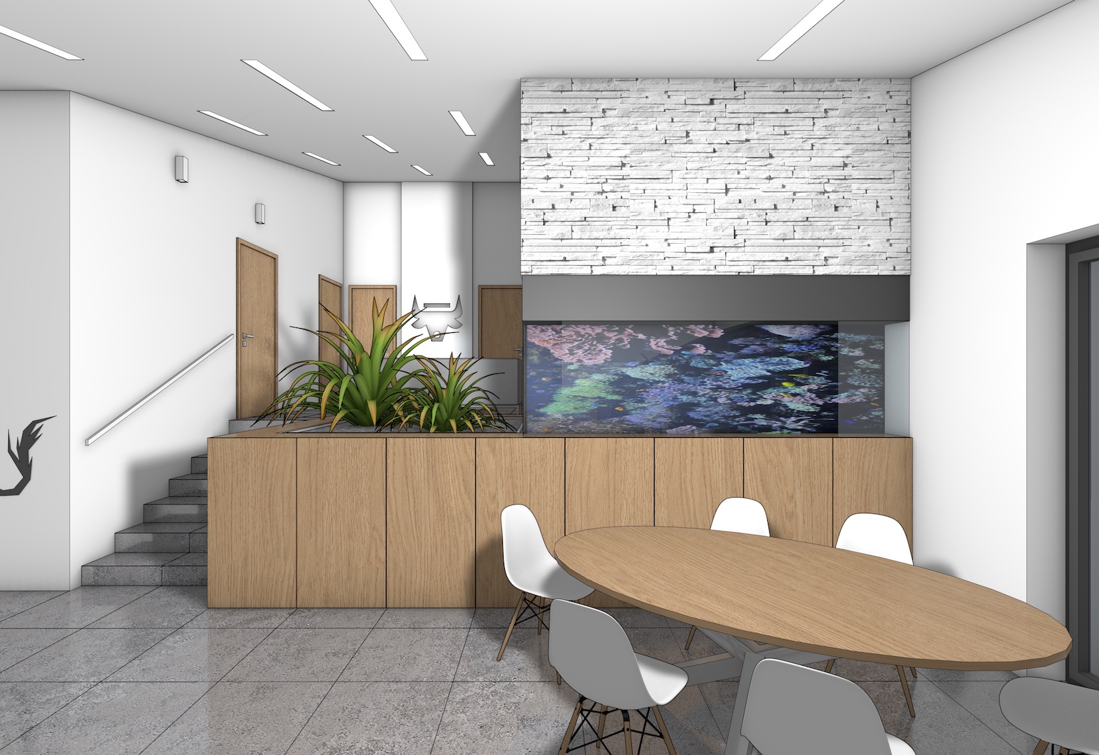 Office building interior - Olešná - Vizualizace 8