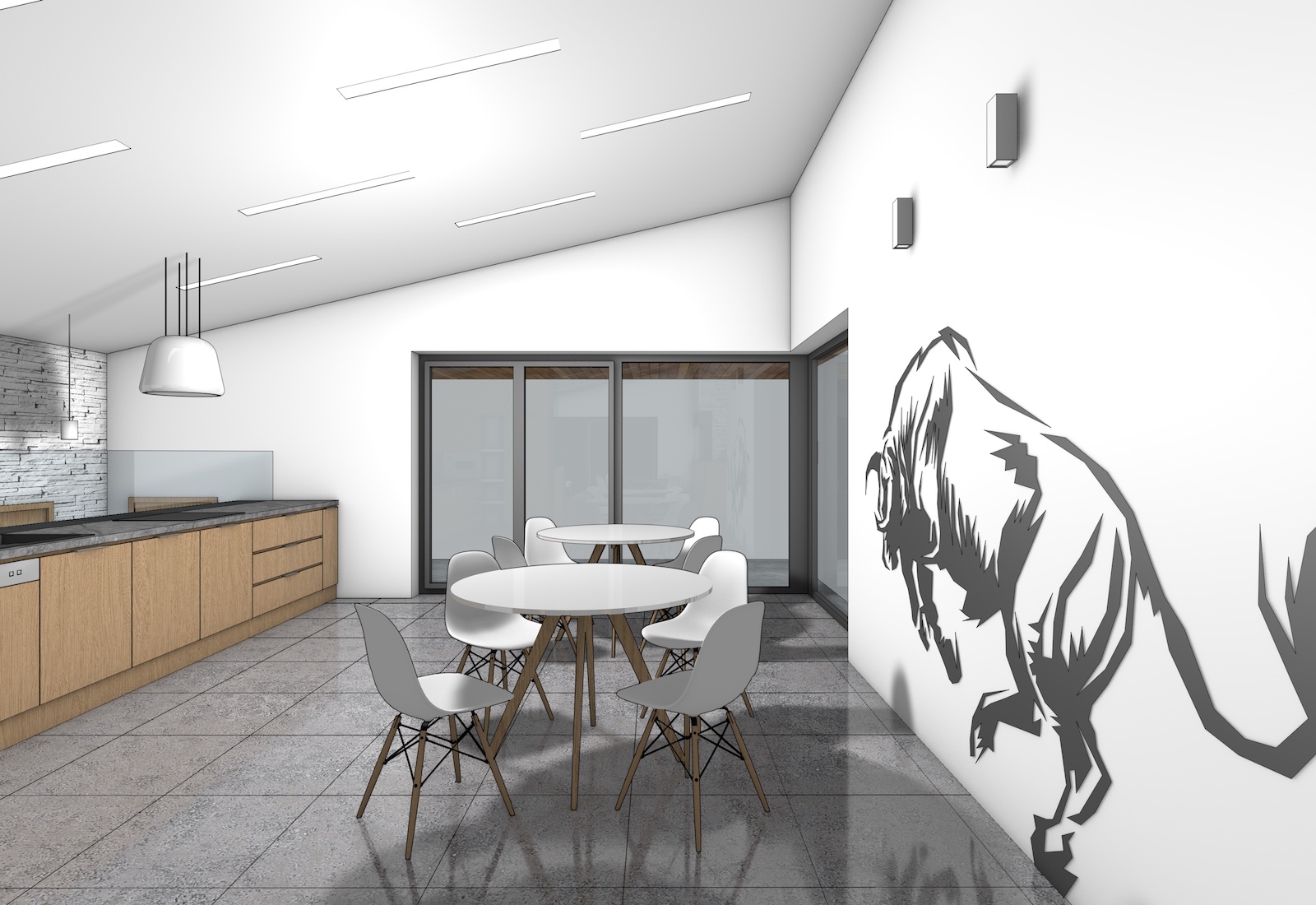 Office building interior - Olešná - Vizualizace 12