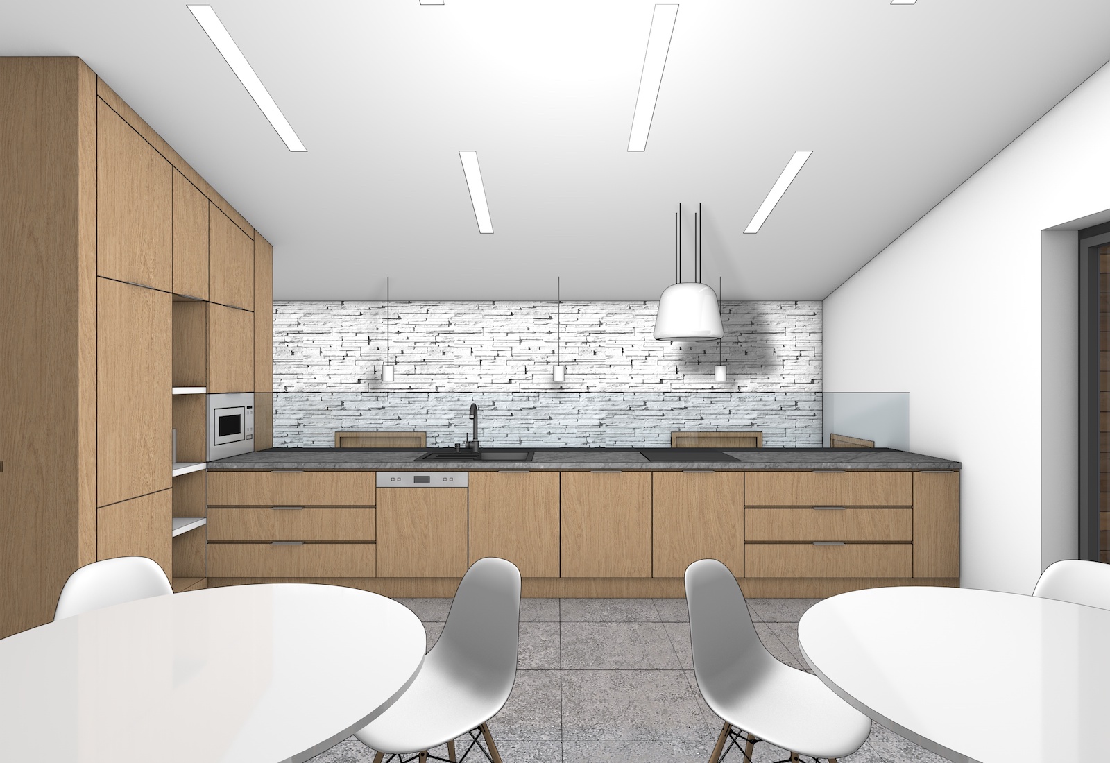 Office building interior - Olešná - Vizualizace 13