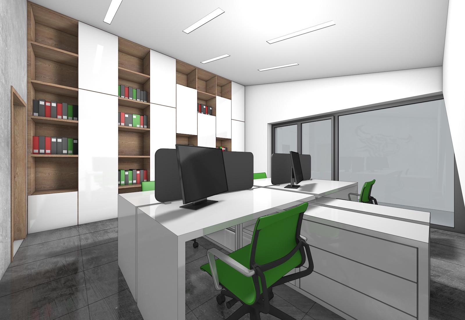 Office building interior - Olešná - Vizualizace 15