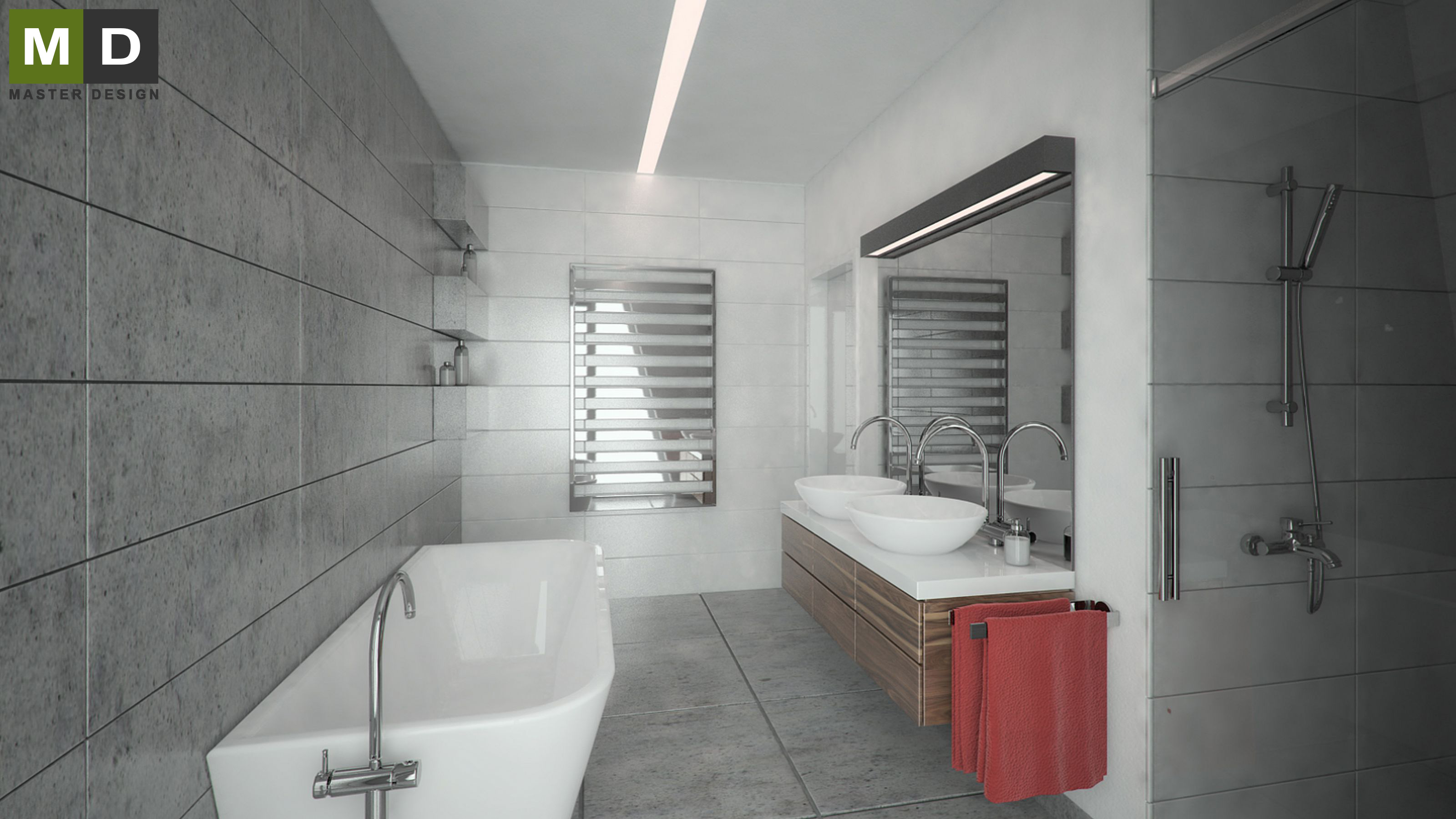 Luxury house interior - Beroun - Vizualizace 1