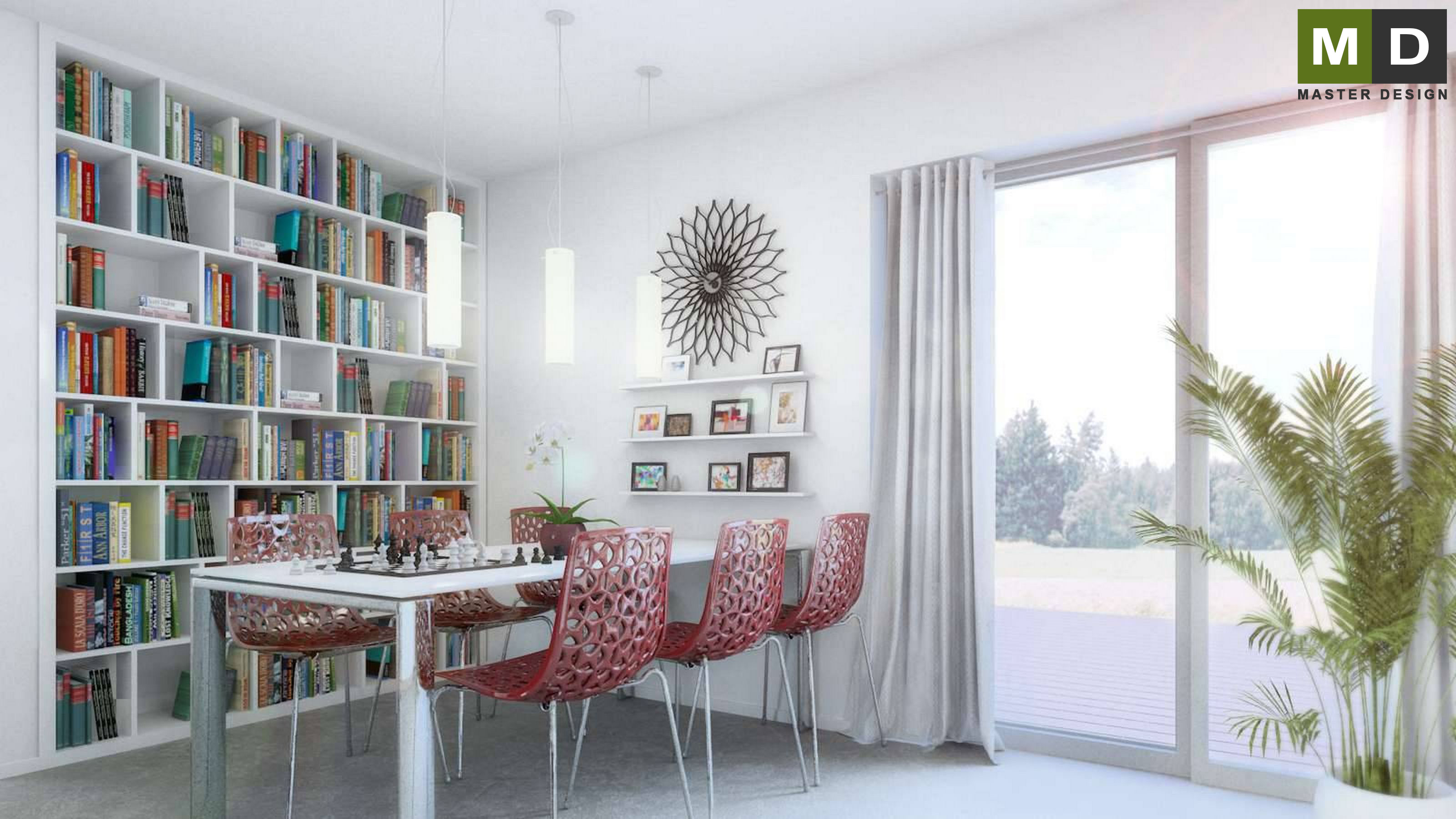 Family house interior - Pstruží - Vizualizace 1