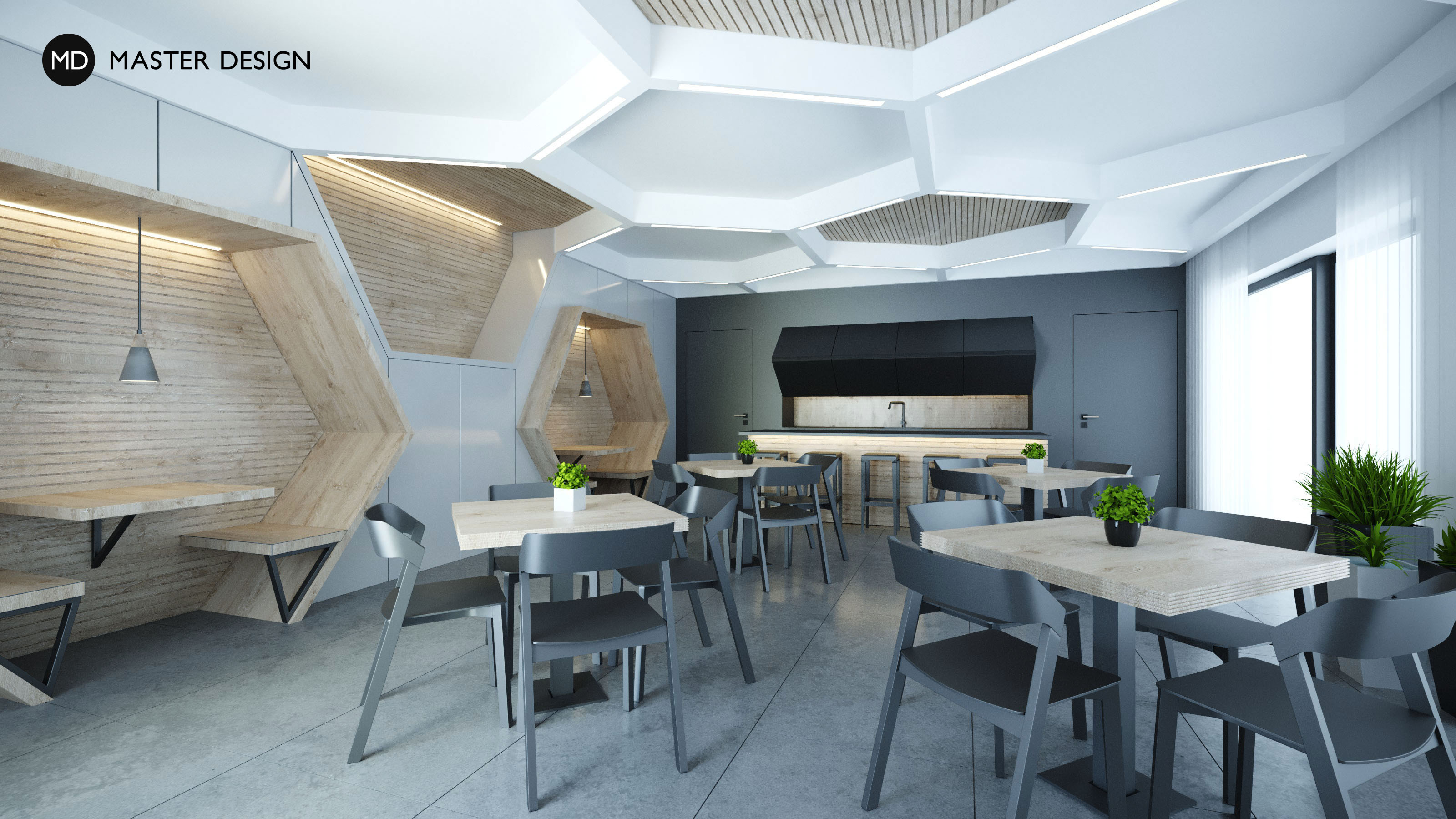 Interiors of wellness center - Znojmo - Vizualizace 4