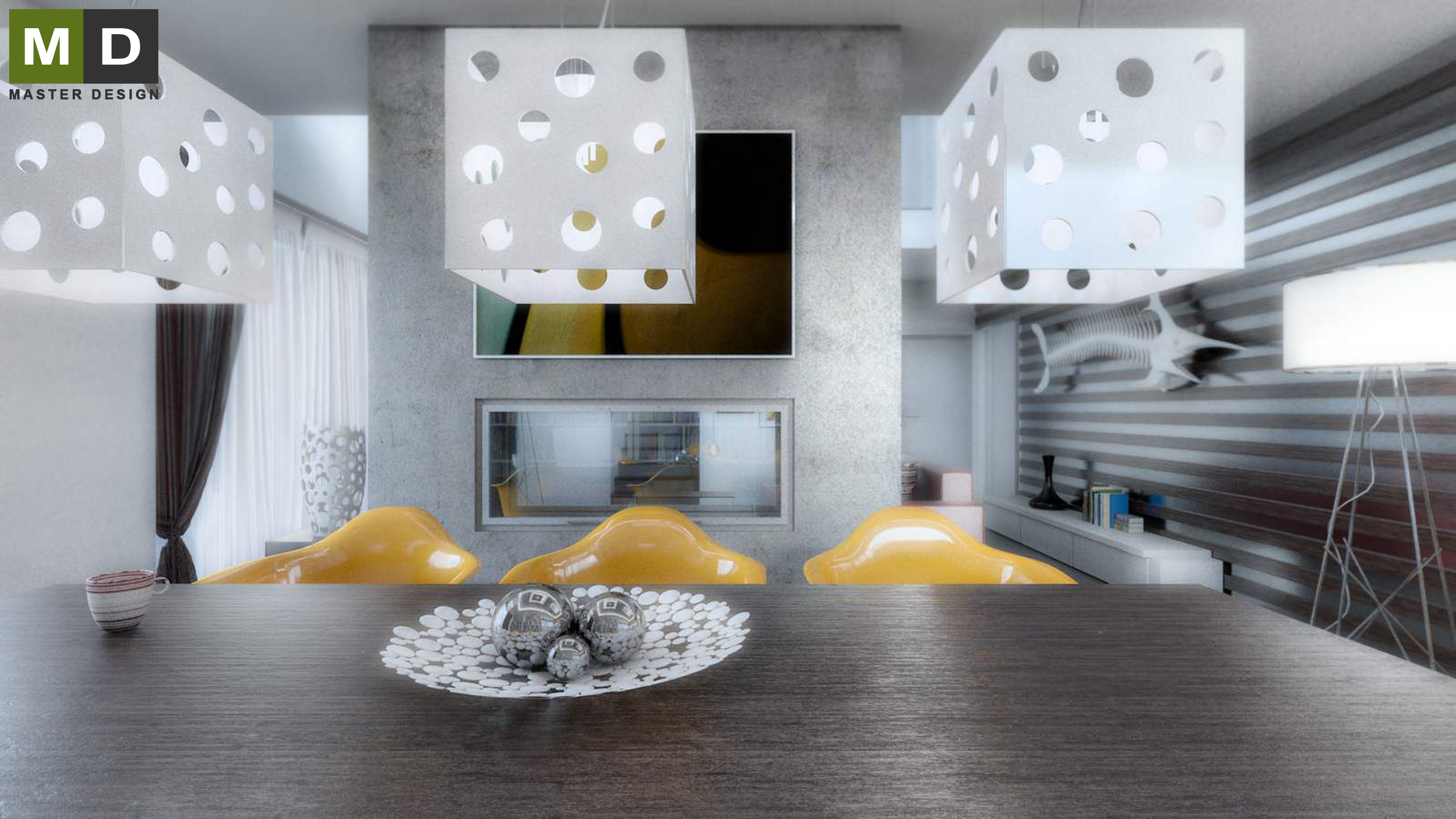 Family house interior - Budišovice - Vizualizace 2
