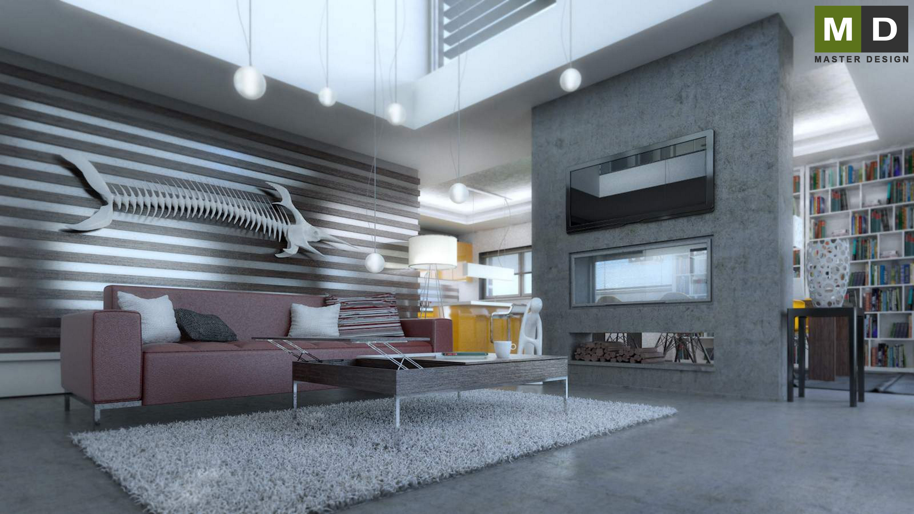 Family house interior - Budišovice - Vizualizace 4