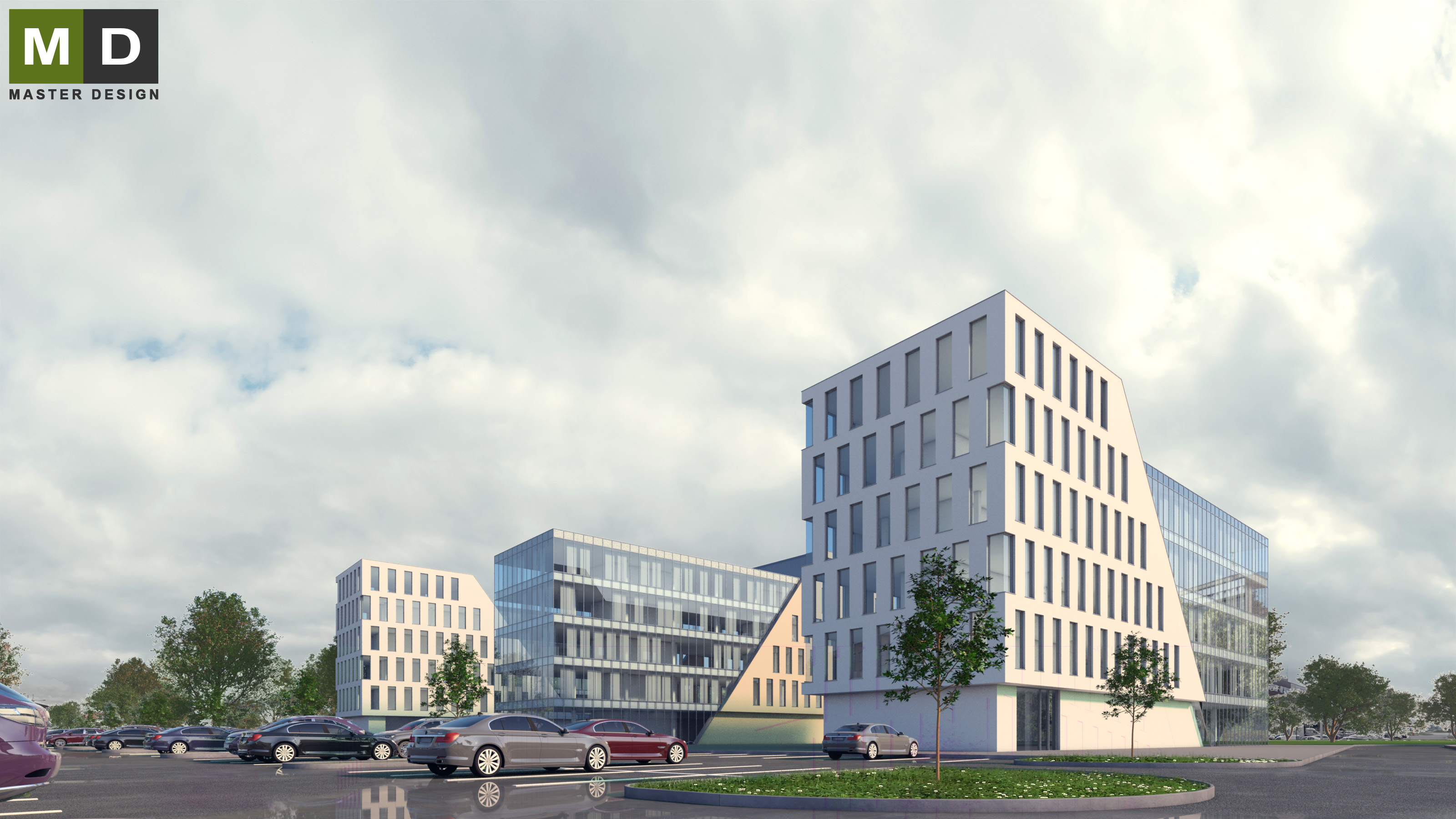 Administrative building - Ostrava Hrabová - Vizualizace 3