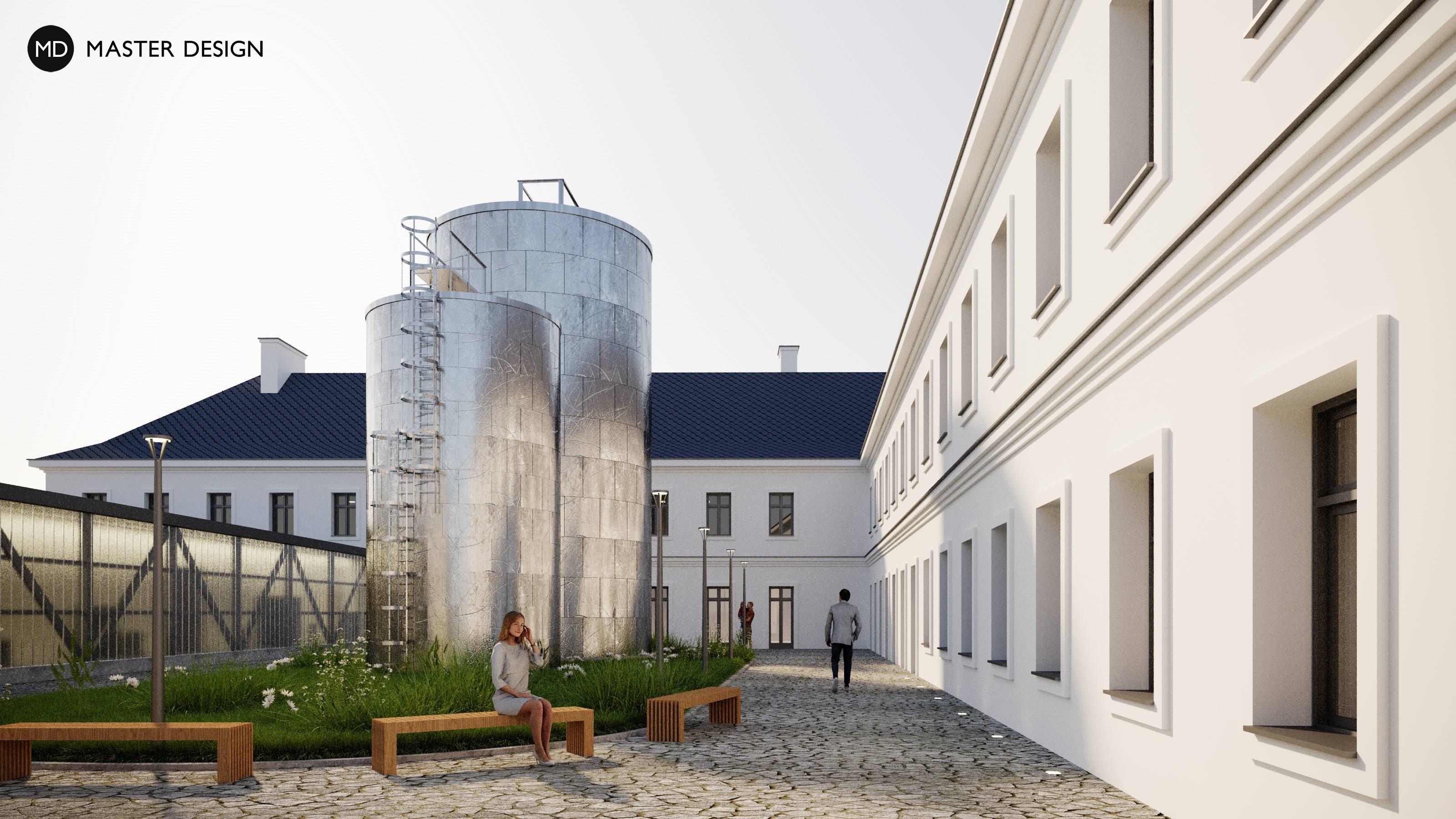 Konverze výrobního areálu – Moravský Beroun - Vizualizace 2