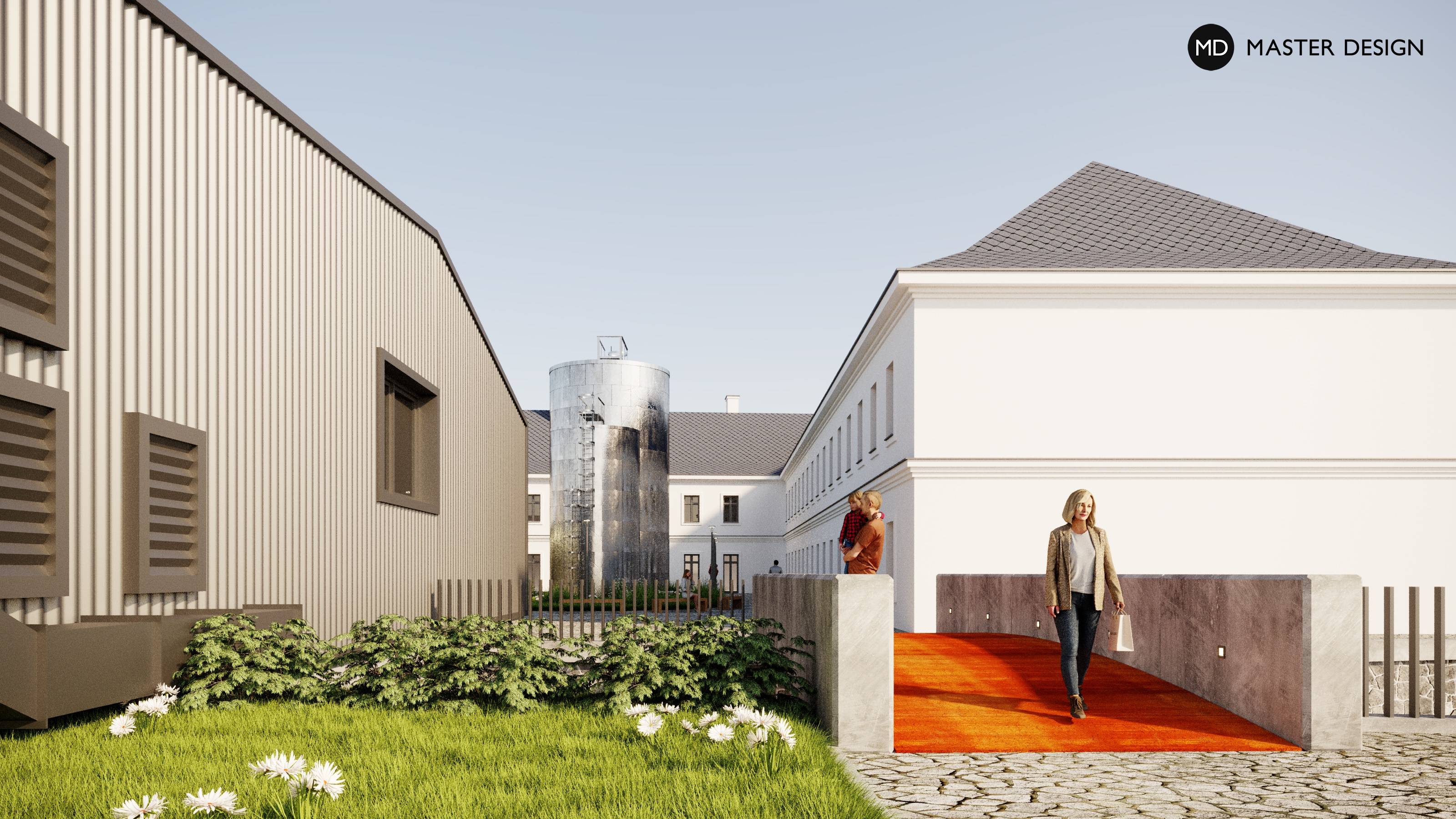 Konverze výrobního areálu – Moravský Beroun - Vizualizace 3