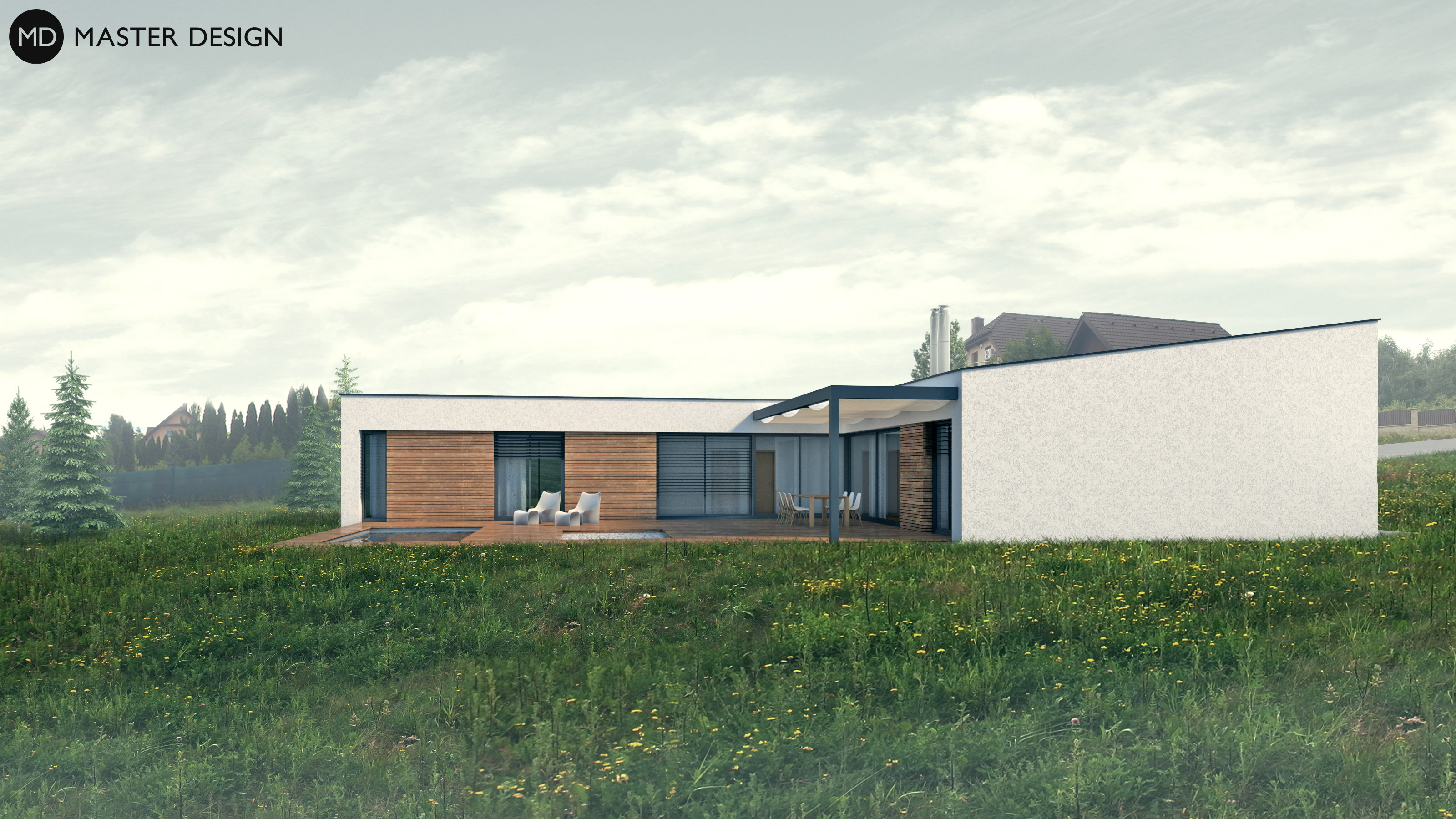 Family house - Dolní Jirčany u Prahy - Vizualizace 1