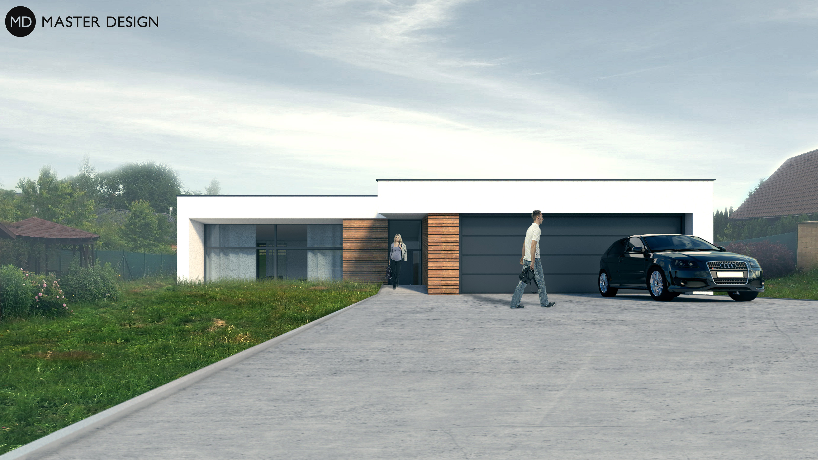 Family house - Dolní Jirčany u Prahy - Vizualizace 2