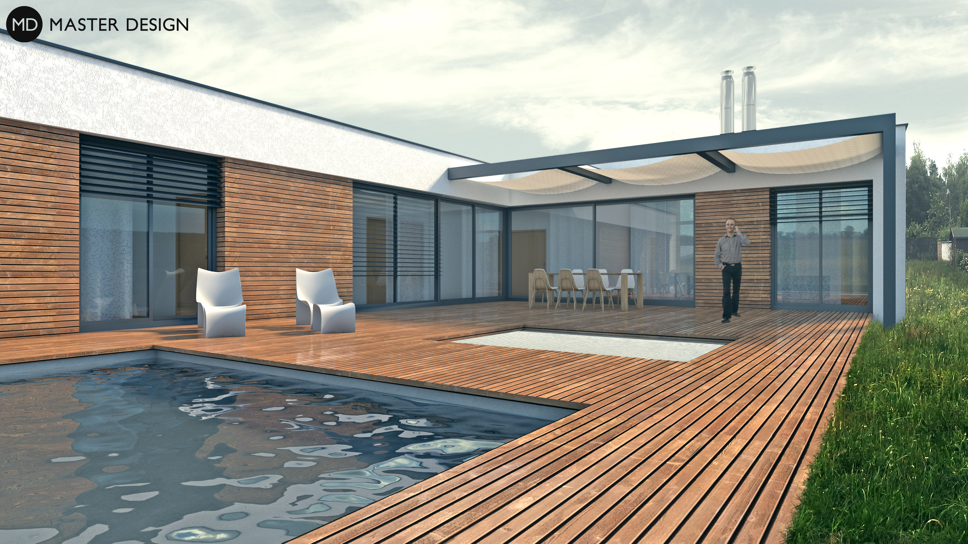 Family house - Dolní Jirčany u Prahy - Vizualizace 3