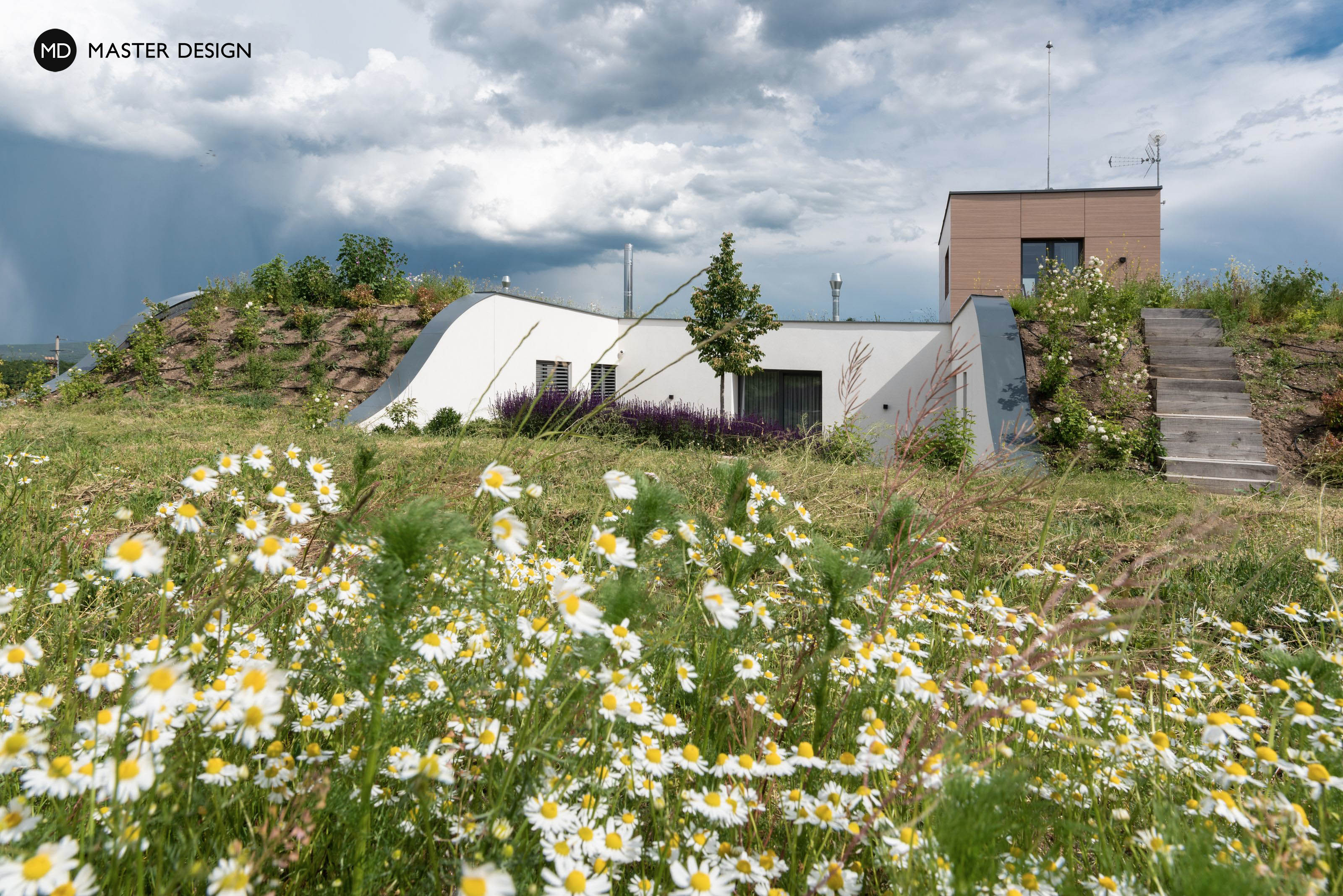 Luxusní třípodlažní vila ve svahu - Berounsko - Vizualizace 3