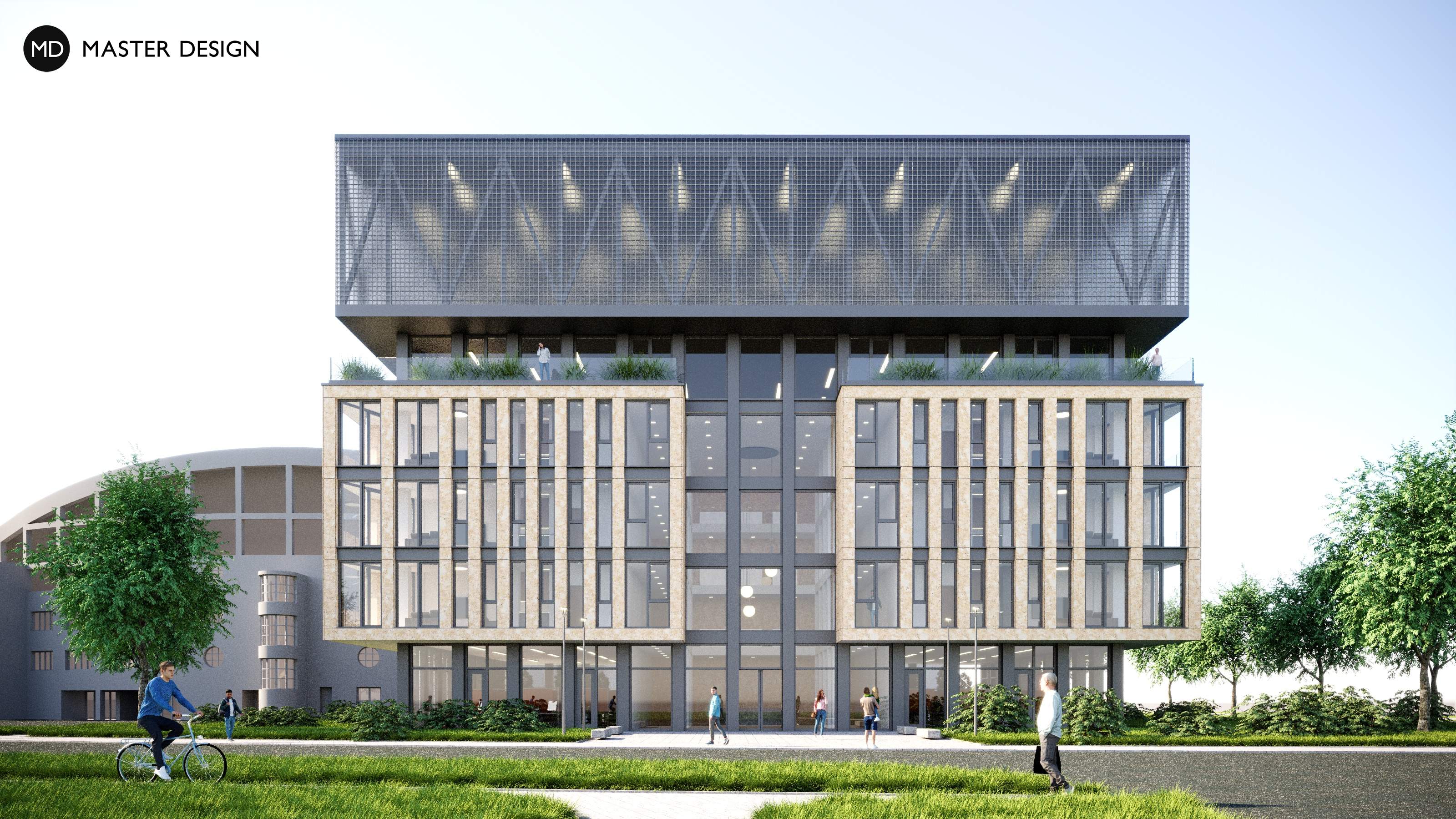Multi-purpose House for Athletes - Olomouc - Vizualizace 1