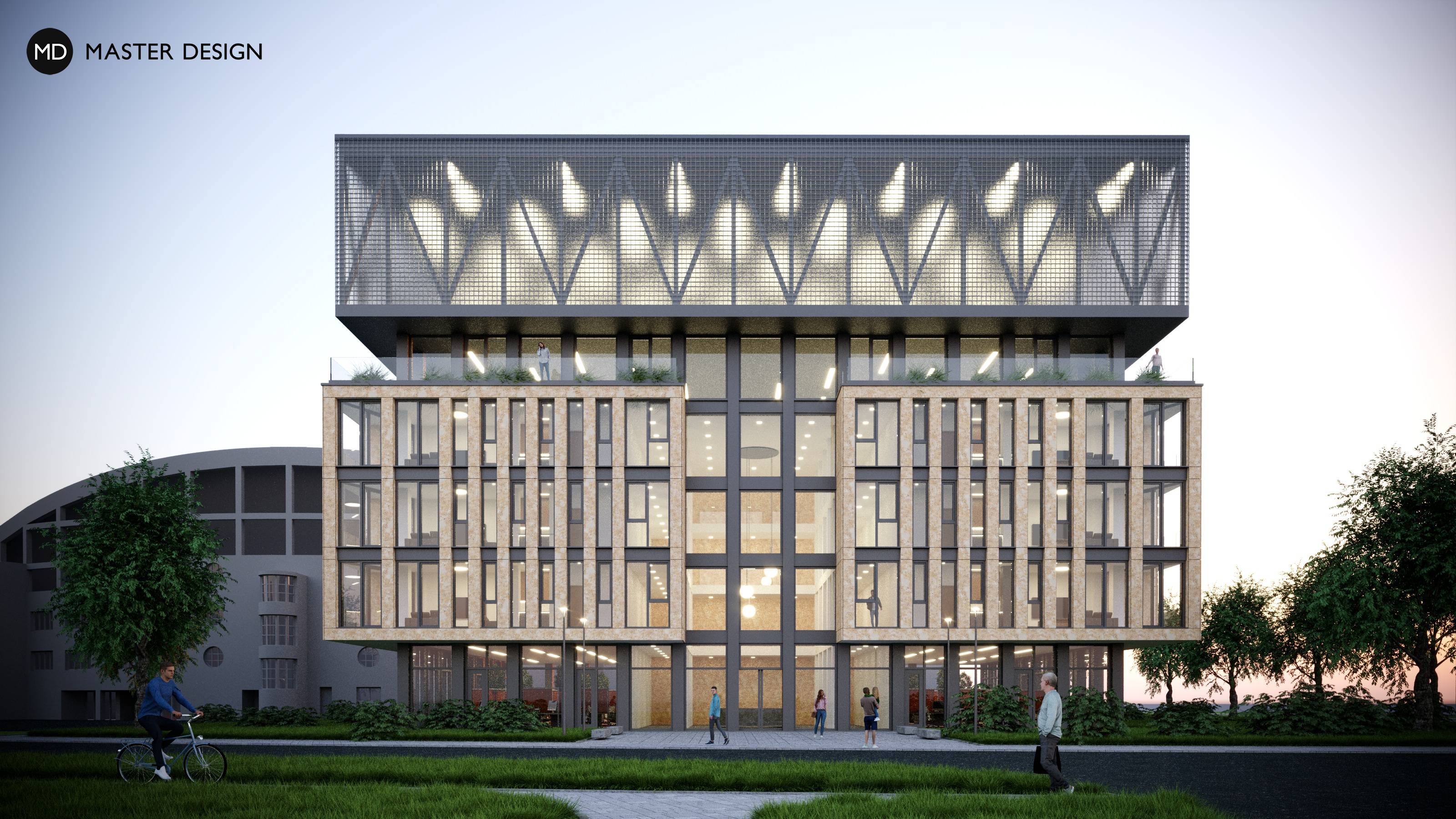 Multi-purpose House for Athletes - Olomouc - Vizualizace 2