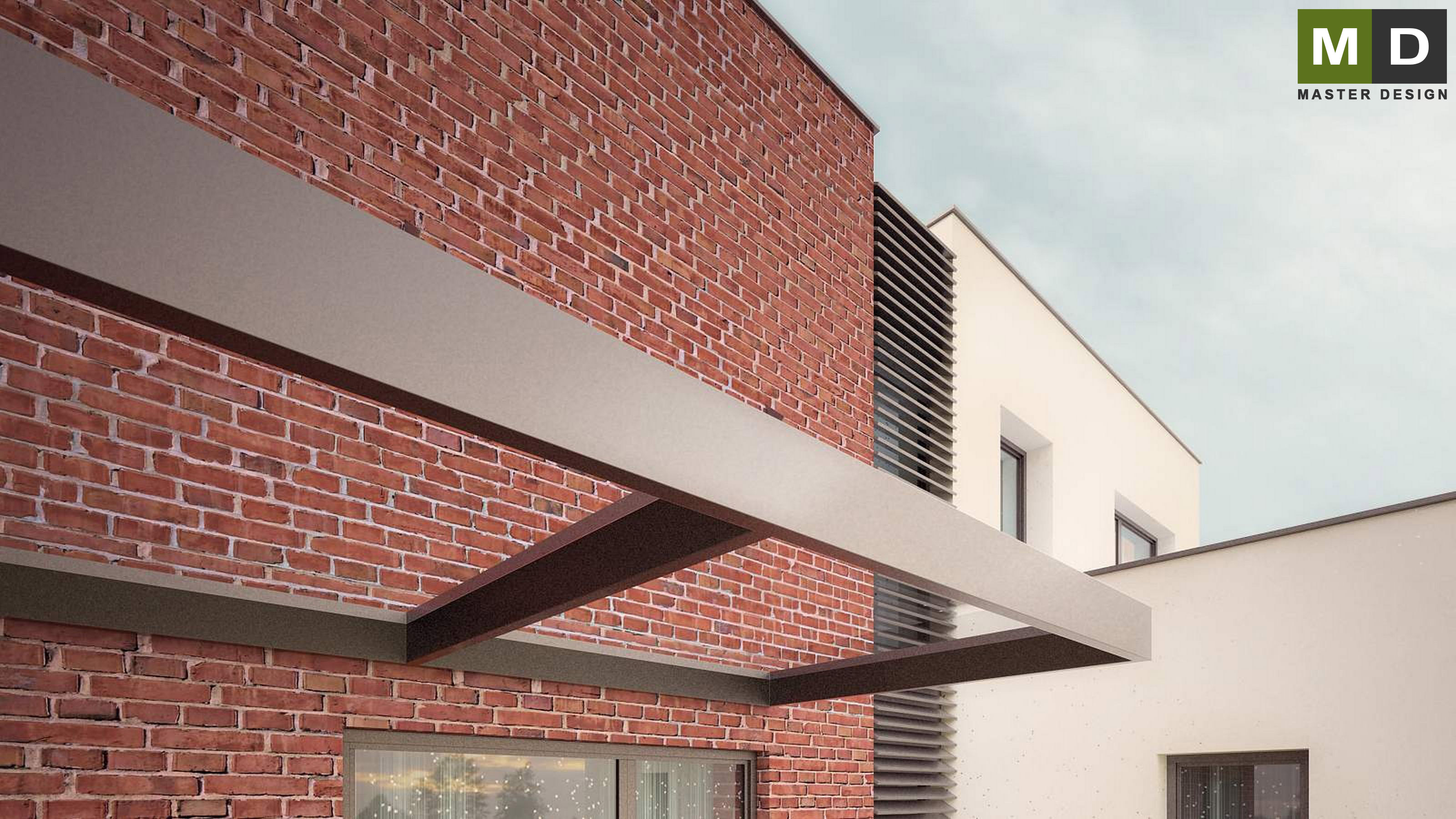 Low-energy luxury house with brick cladding - Polanka nad Odrou - Vizualizace 2