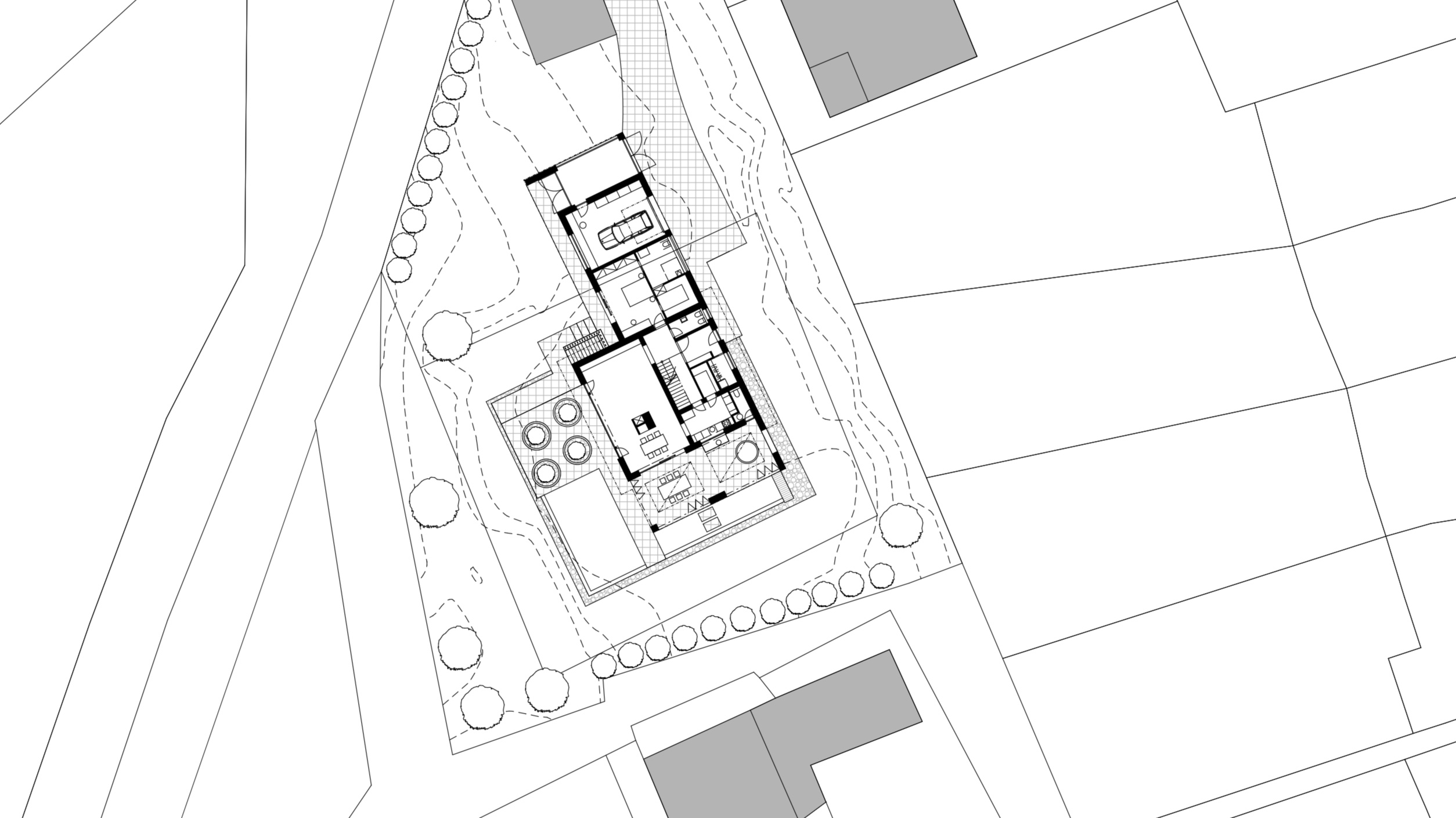 Family house reconstruction with water pools - Křinice u Broumova - Vizualizace 5