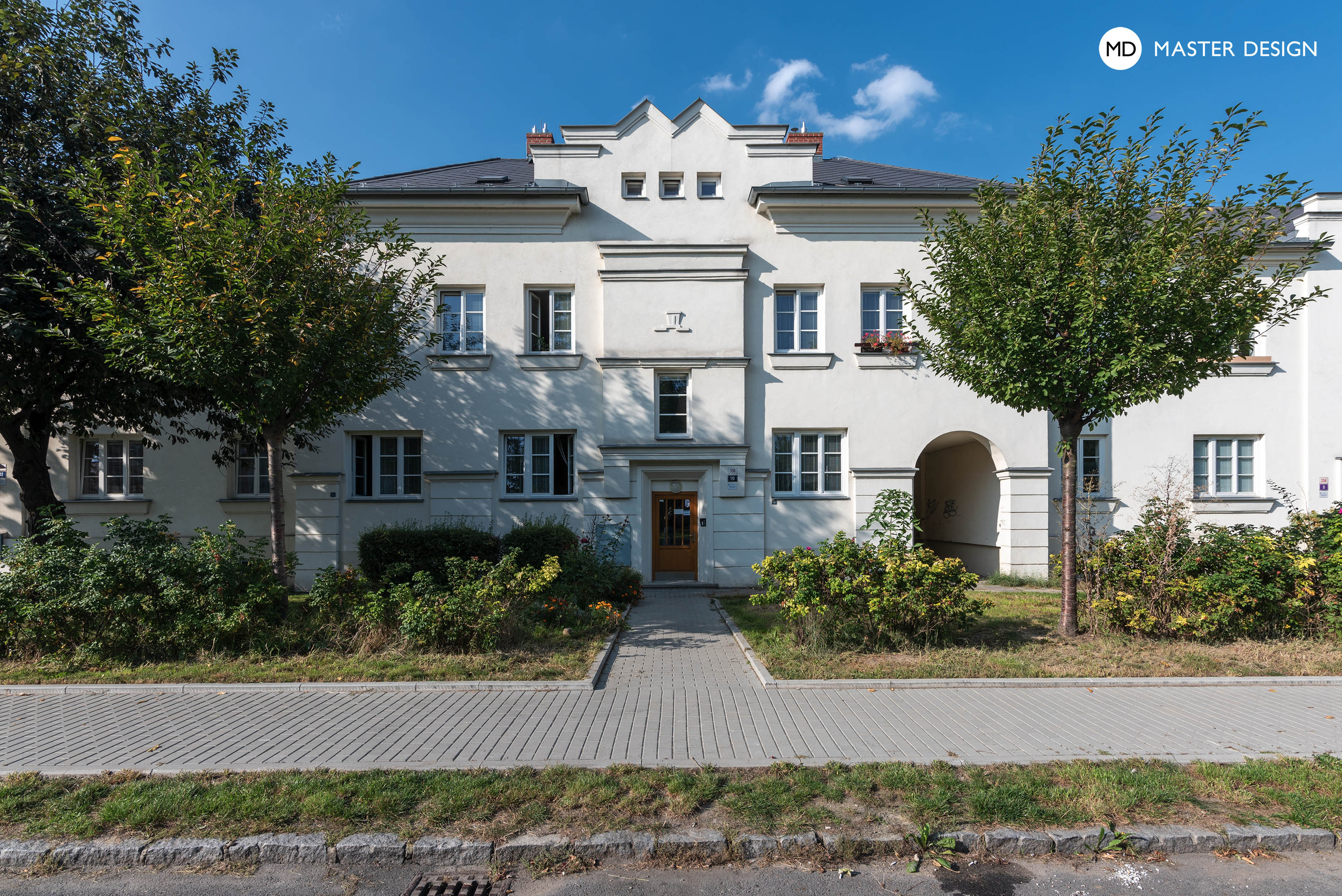Rekonstrukce historických bytových domů Jubilejní kolonie - Ostrava - Vizualizace 1