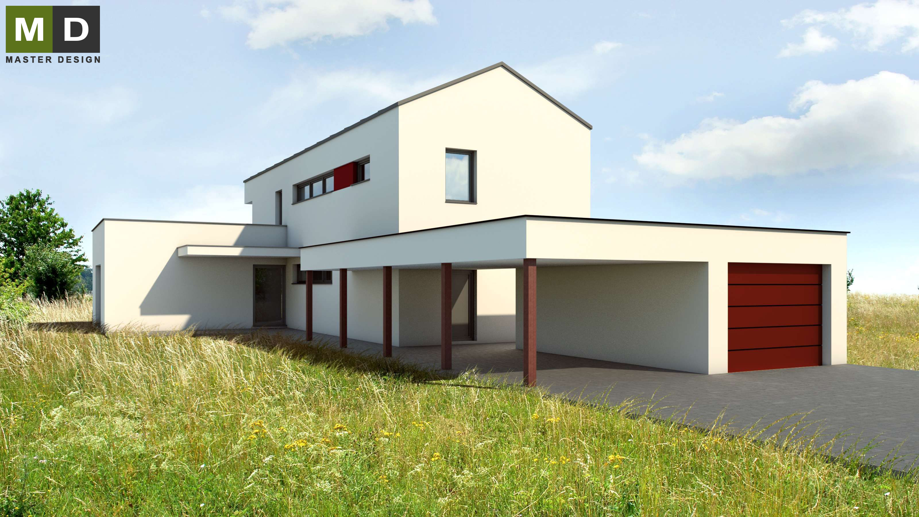 Low-energy house in L with beautiful views - Bílovice nad Svitavou - Vizualizace 3