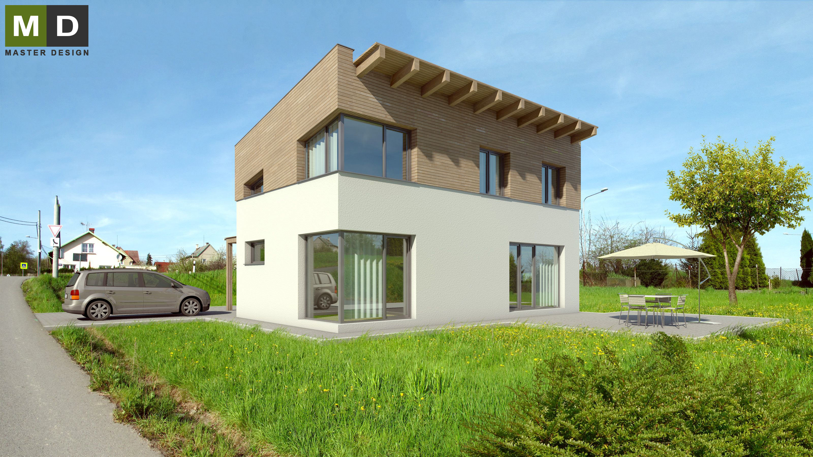 Little economic house near the pond - Polanka nad Odrou - Vizualizace 1